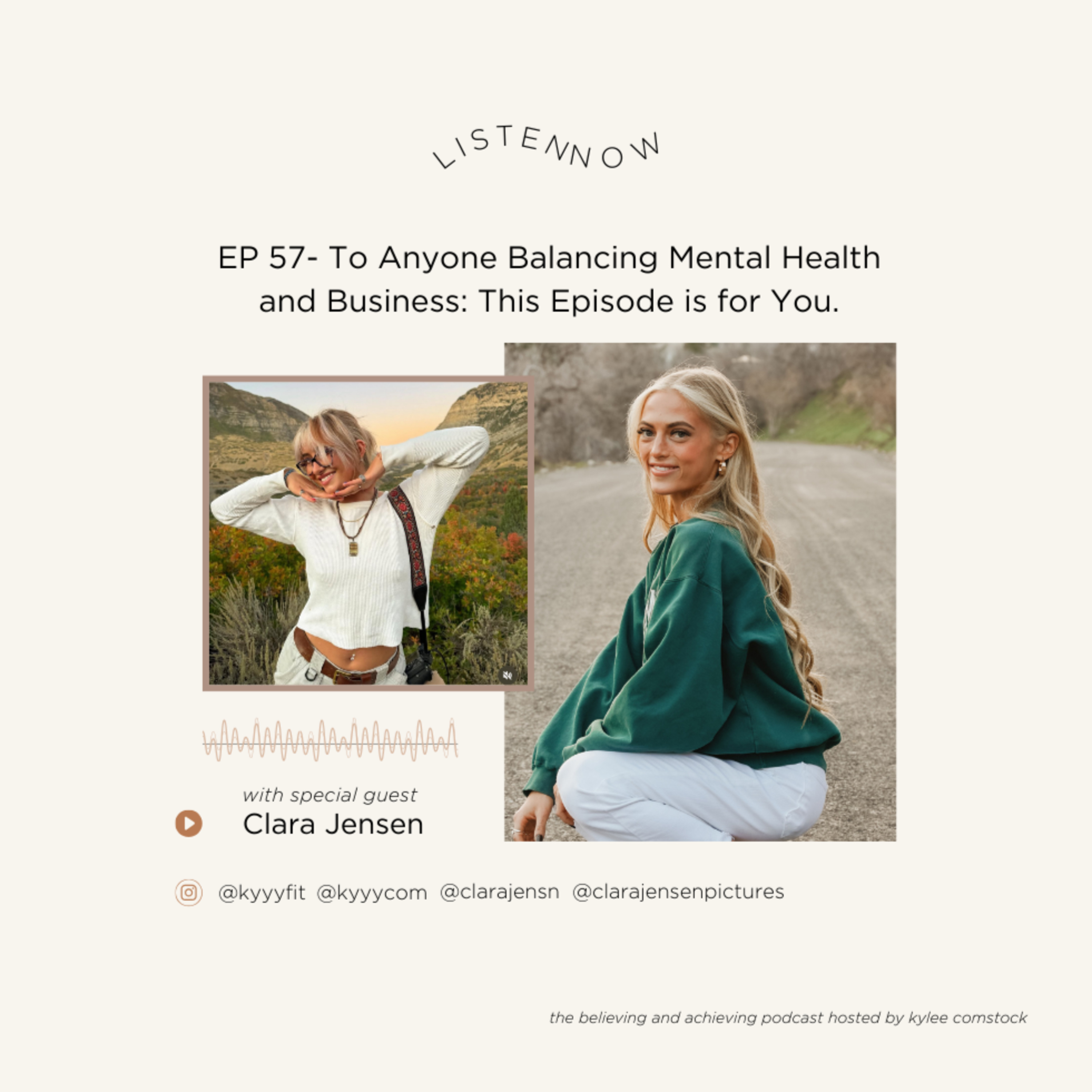 EP 57- To Anyone Balancing Mental Health and Business: This Episode is for You. episode artwork