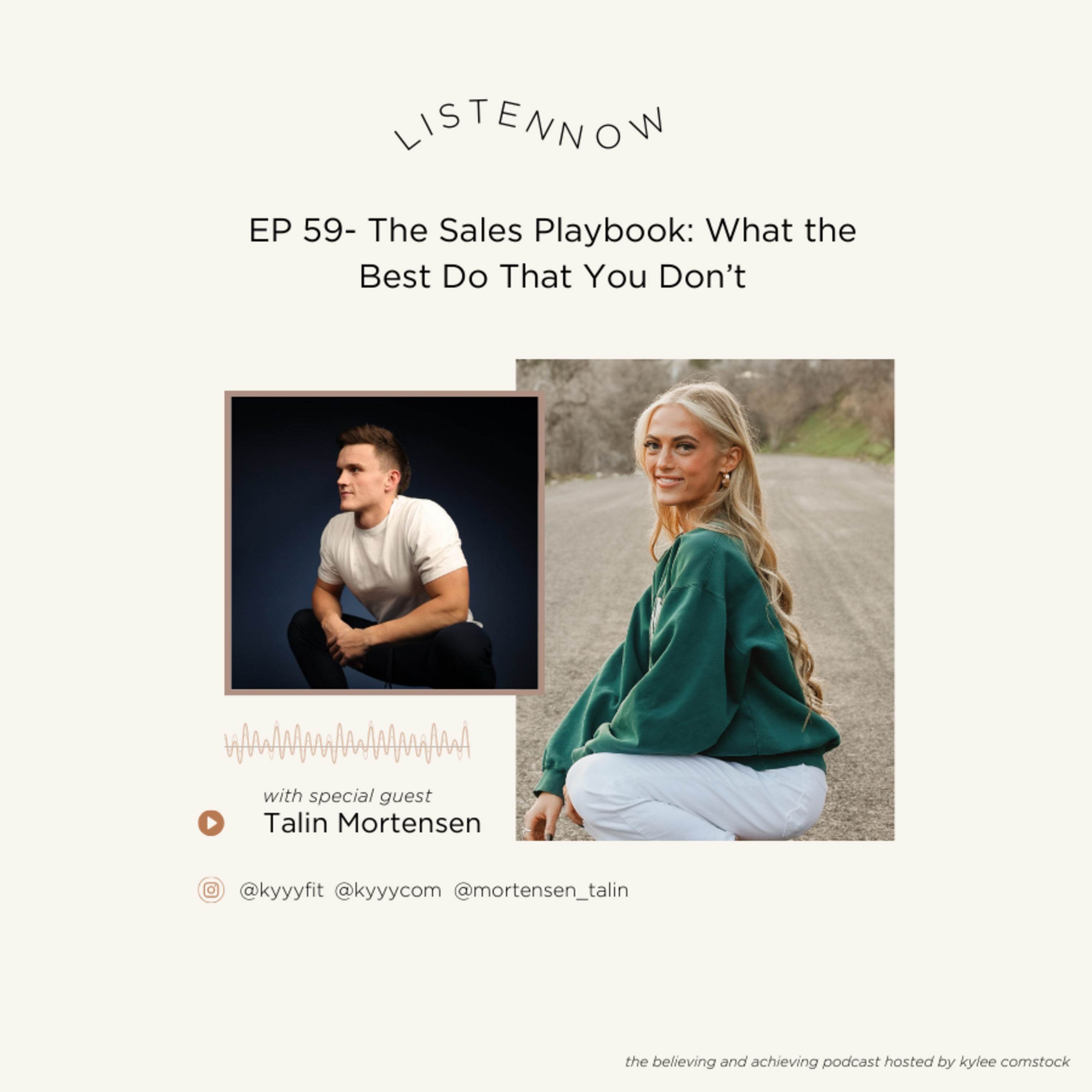 EP 59: The Sales Playbook: What the Best Do That You Don’t episode artwork