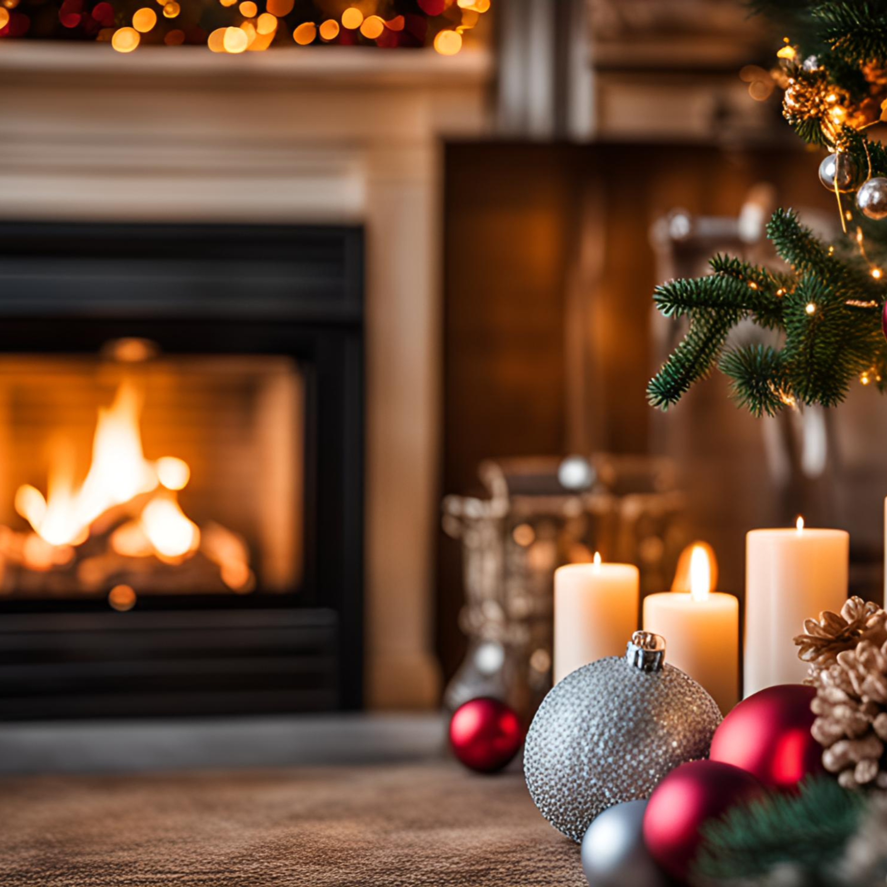 Cozy Fireplace Sounds | 1 Hour of Crackling Fire Ambiance