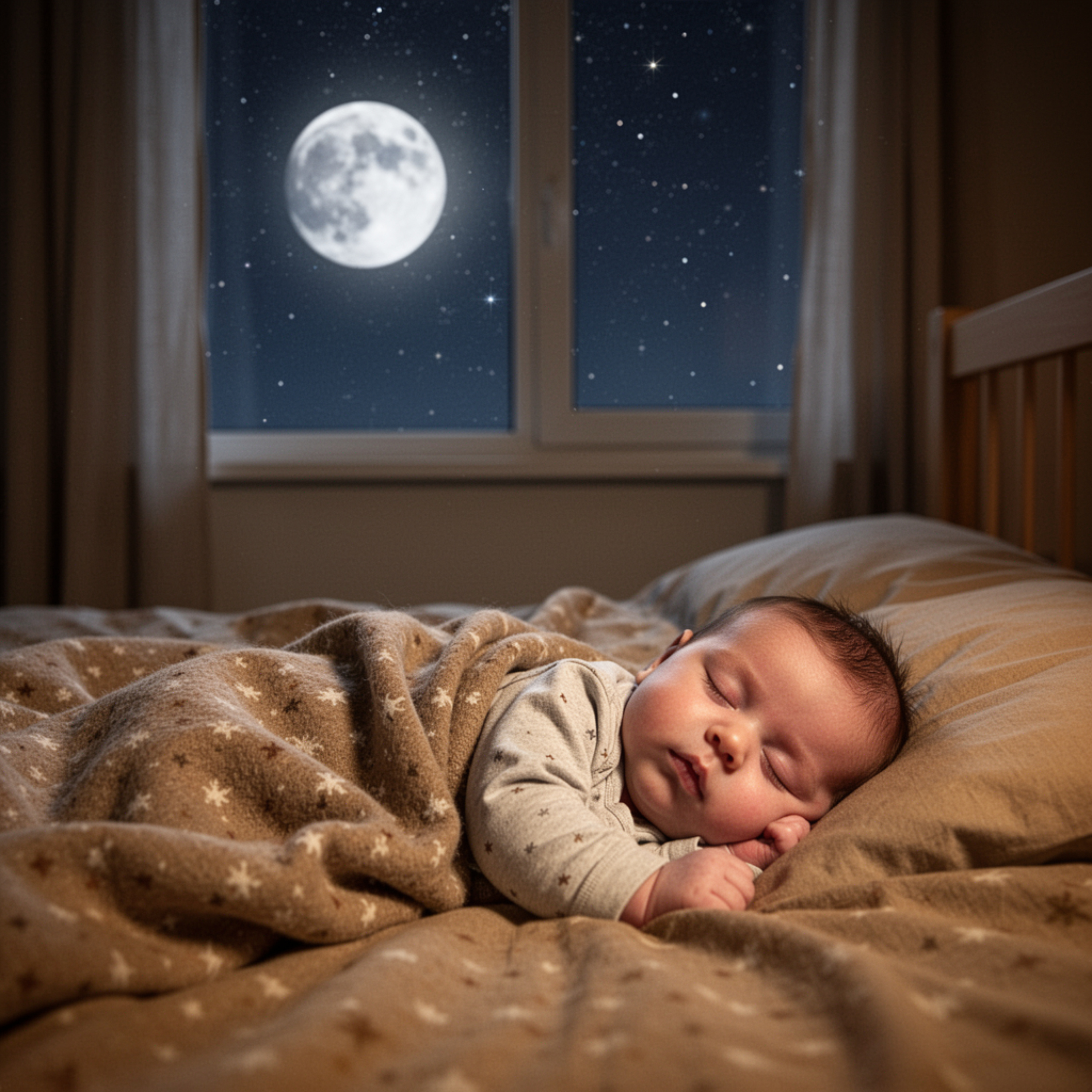 Brown Noise for Baby Sleep – 12 Hours of Gentle Comfort