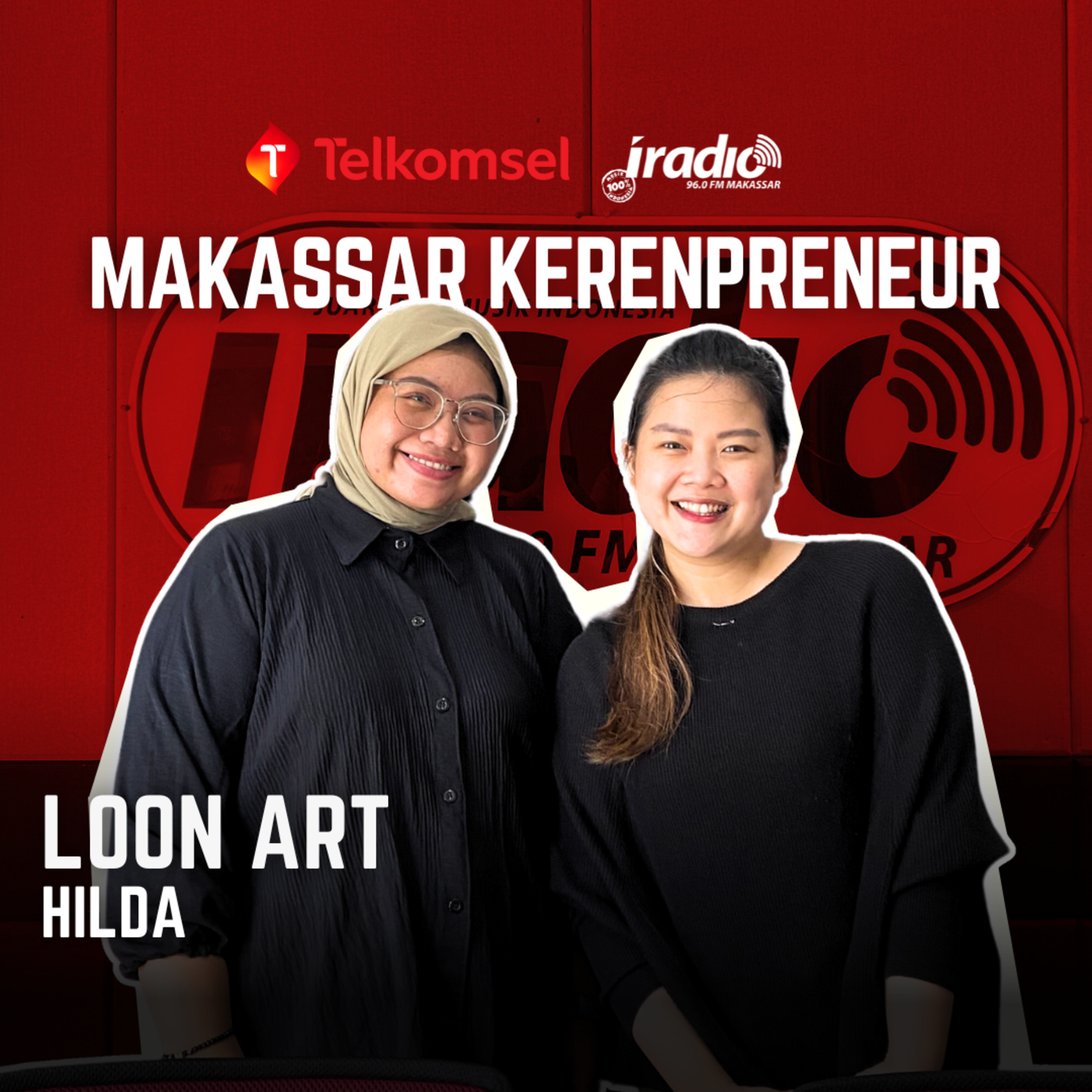 I-RADIO : Makassar Kerenpreneur EPS. Hilda (Loon Art)