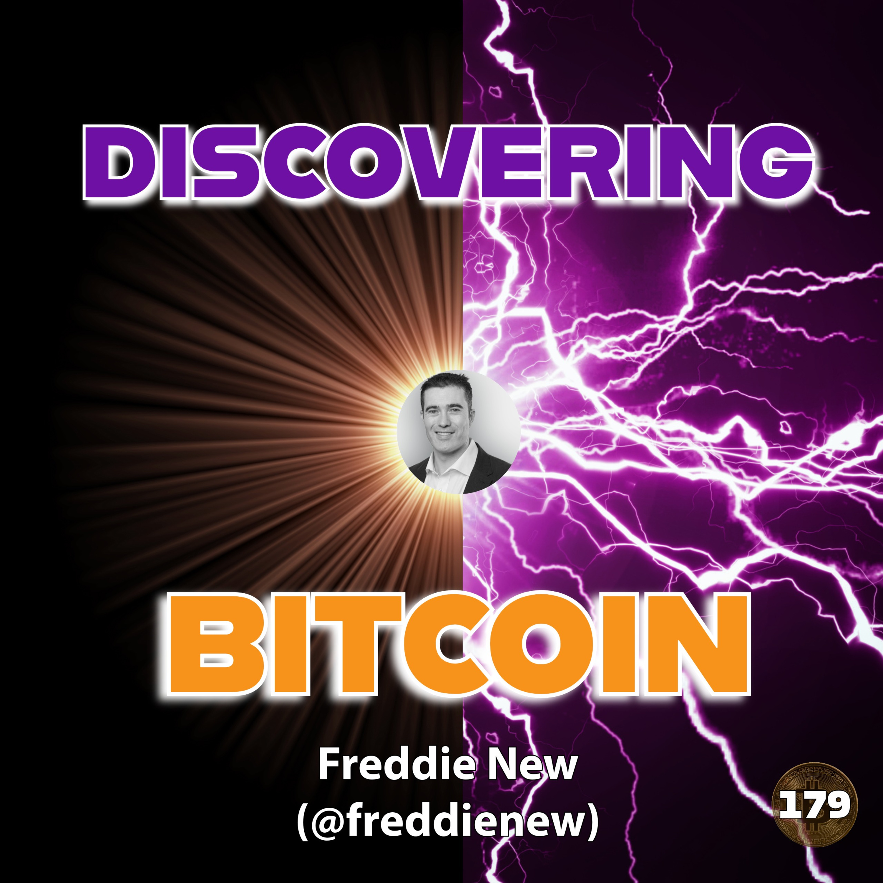 Discovering Bitcoin with Freddie New episode artwork