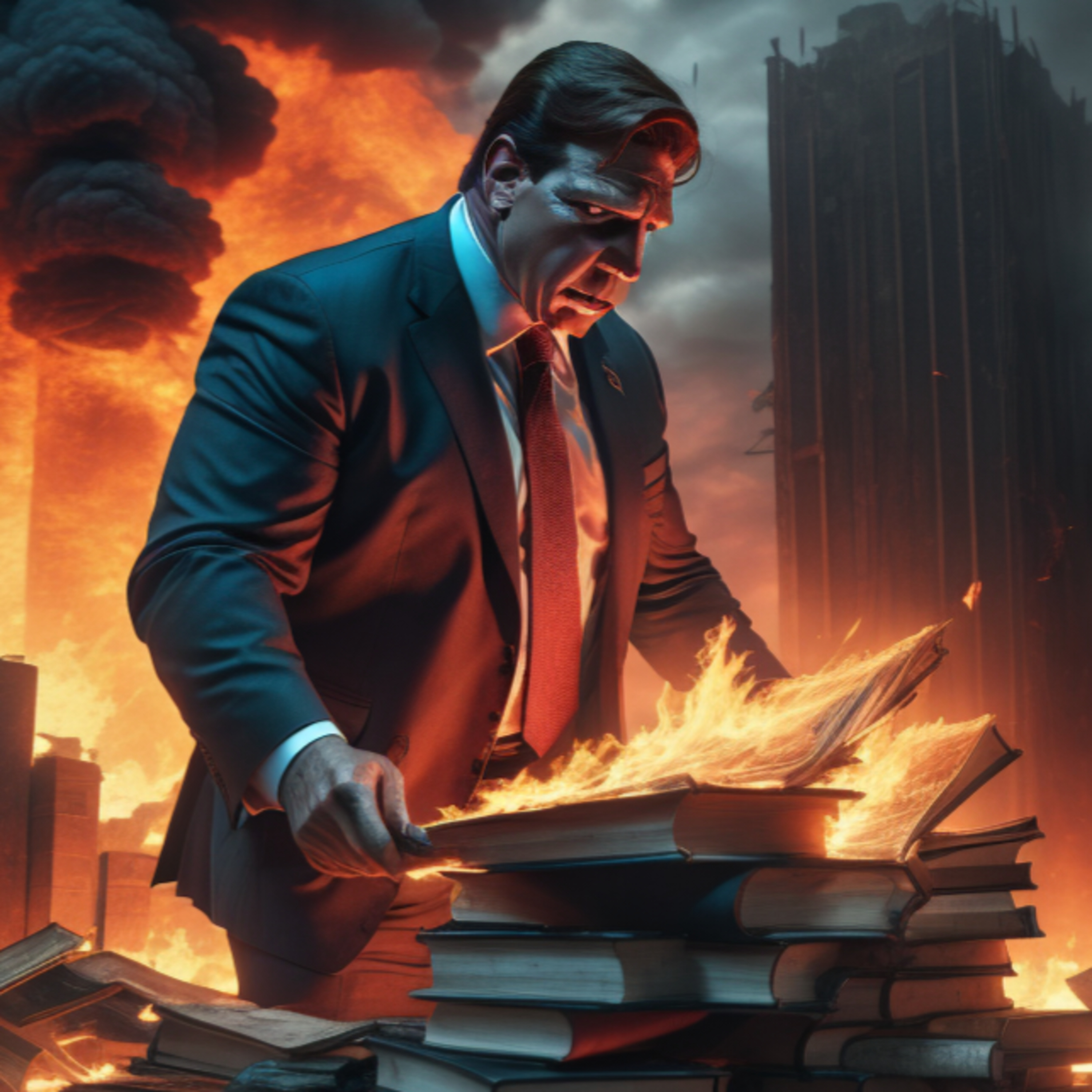 Florida Man - Ron DeSantis Book Bans (w/ former BOE President Annette) episode artwork
