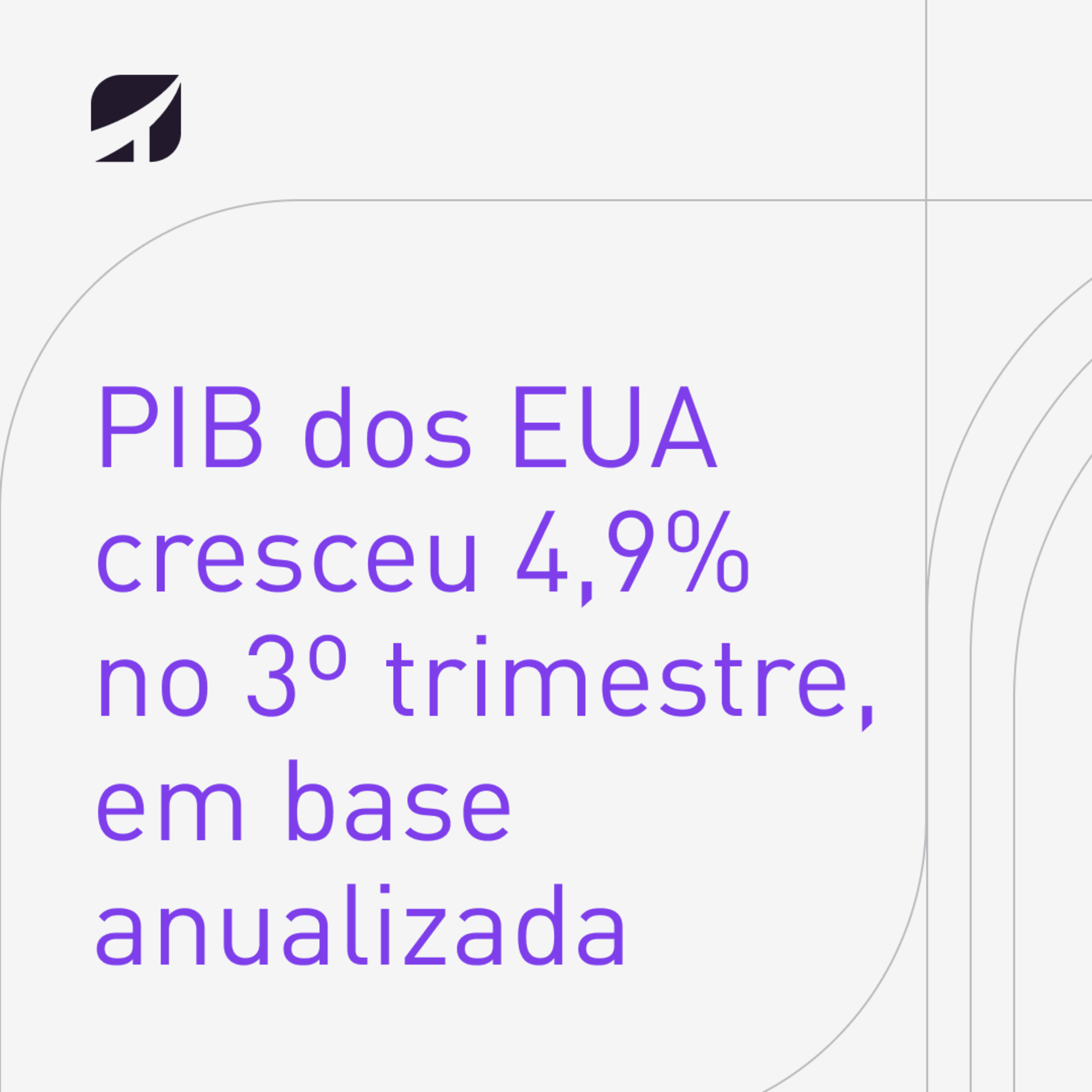 📃 26-10-2023: Divulgação do PIB nos Estados Unidos por Paloma Brum episode artwork