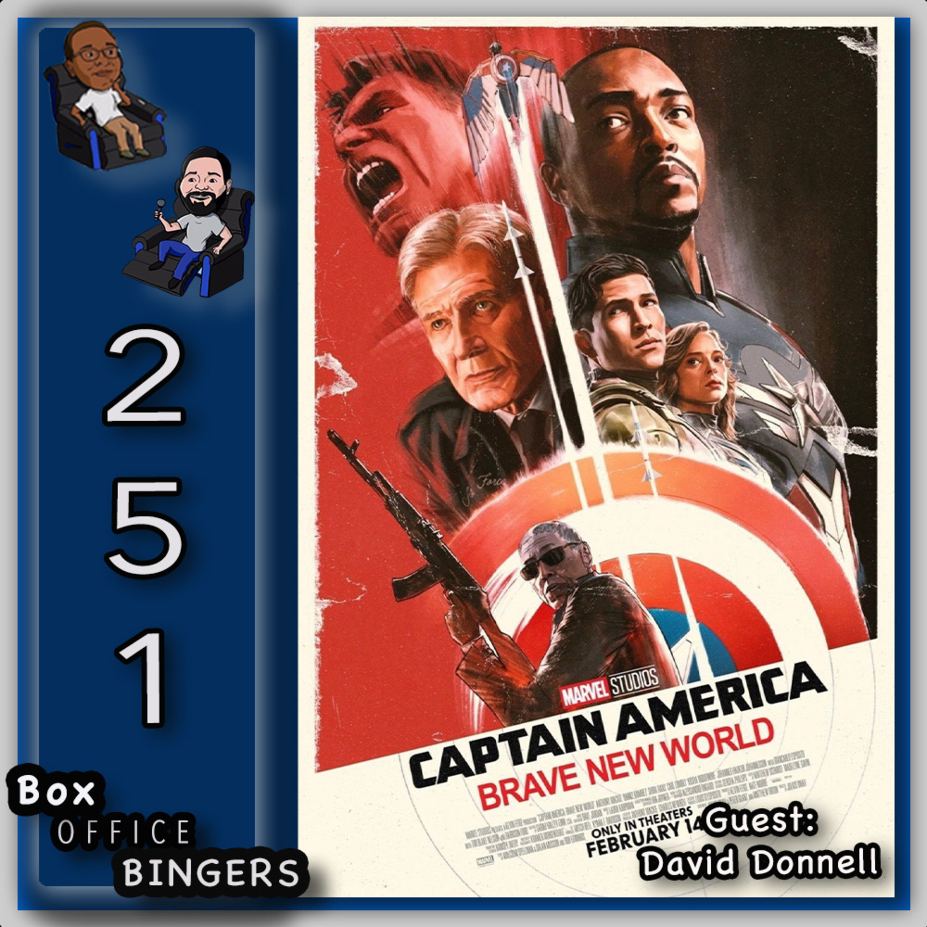 Ep 251: Captain America: Brave New World Review with David Donnell episode artwork