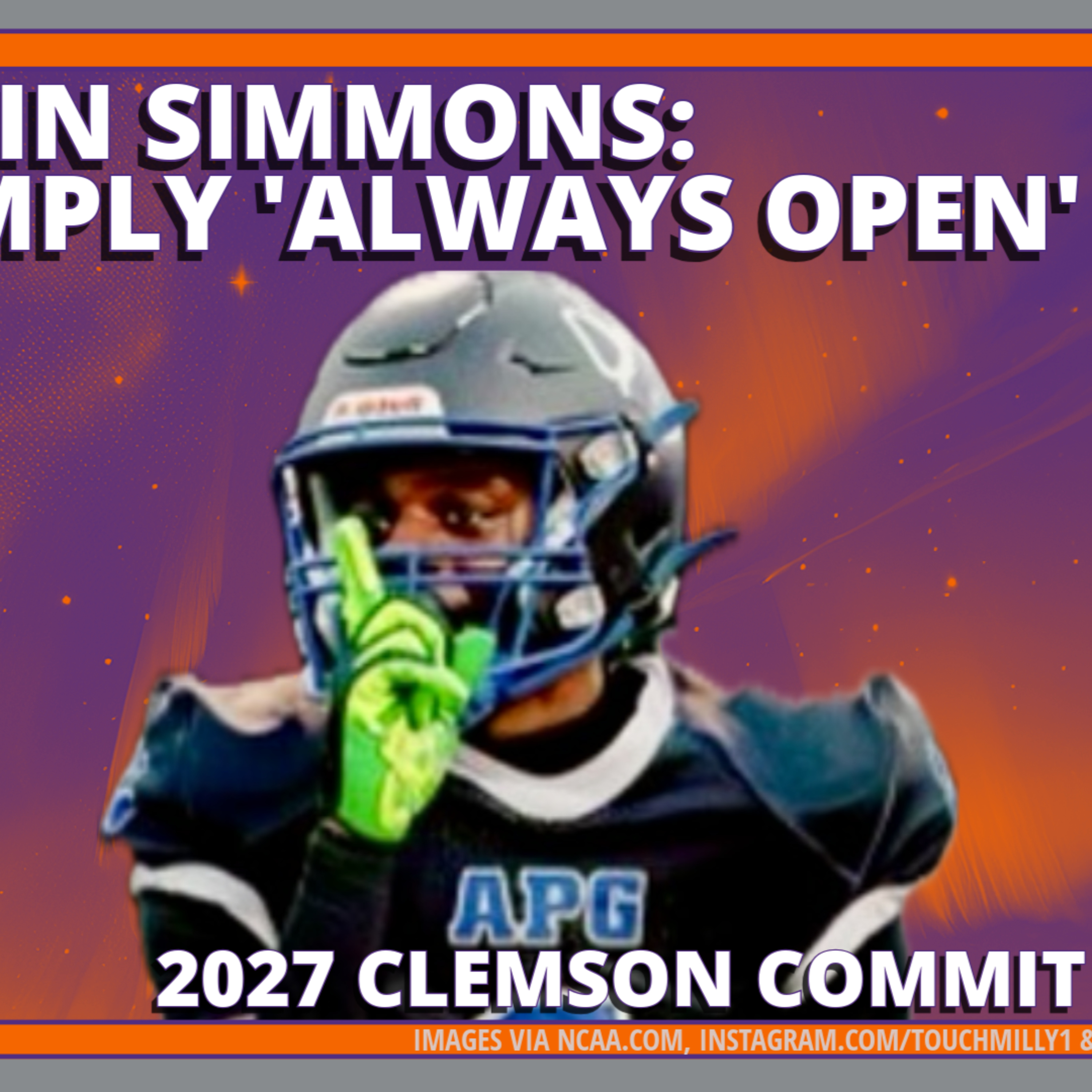 Jamarin Simmons Commits to Clemson for Recruiting Class of 2027: Analysis episode artwork