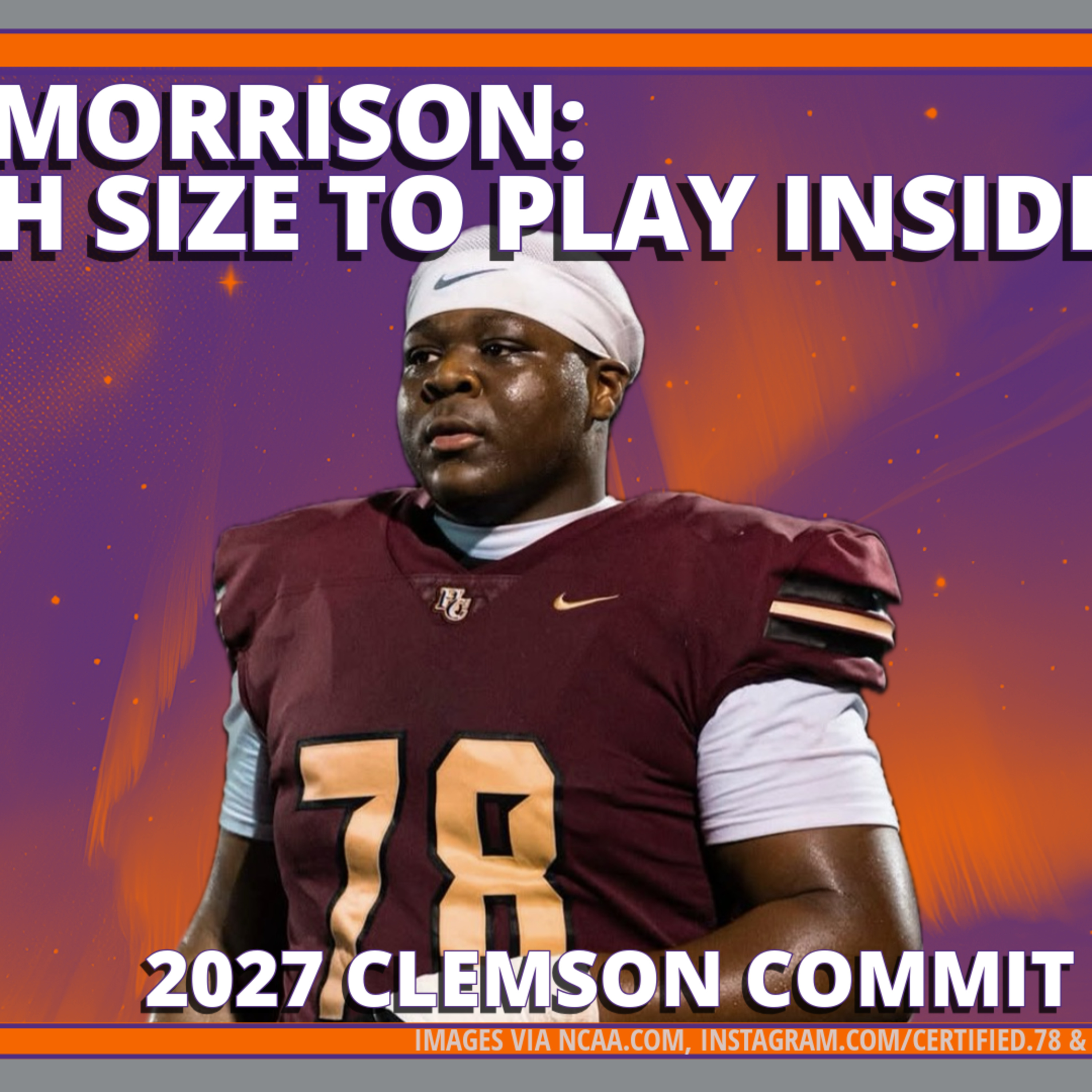 Elijah Morrison Commits to Clemson for Recruiting Class of 2027: Analysis episode artwork