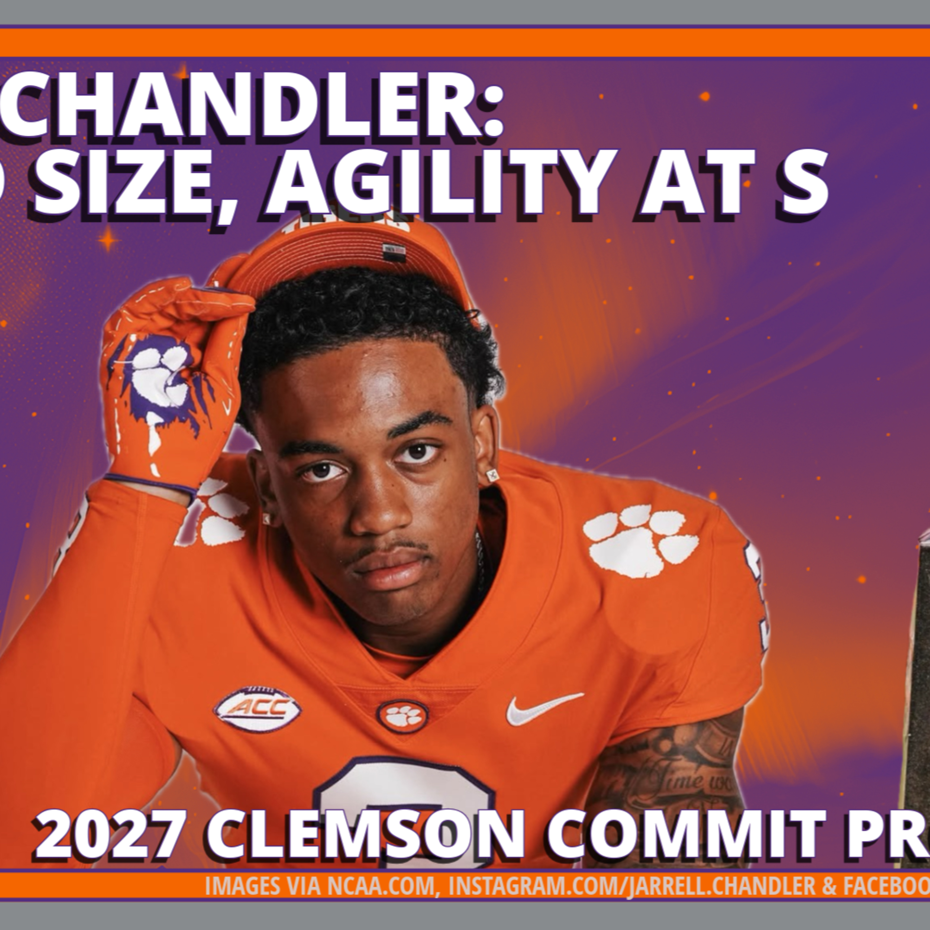Jarrell Chandler: Clemson DB Commit for Recruiting Class of 2027 | Analysis episode artwork