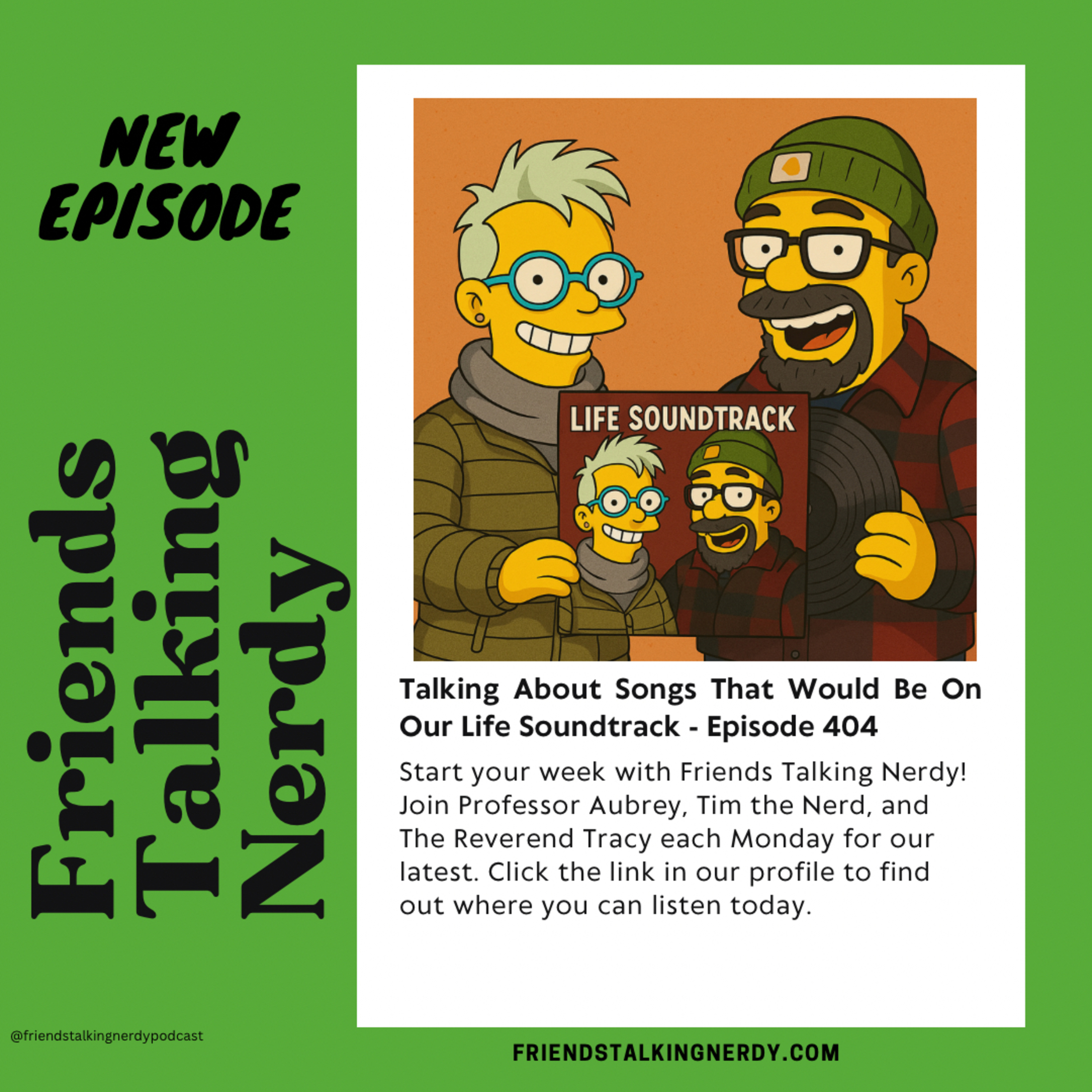 Talking About Songs That Would Be On Our Life Soundtrack - Episode 404 episode artwork