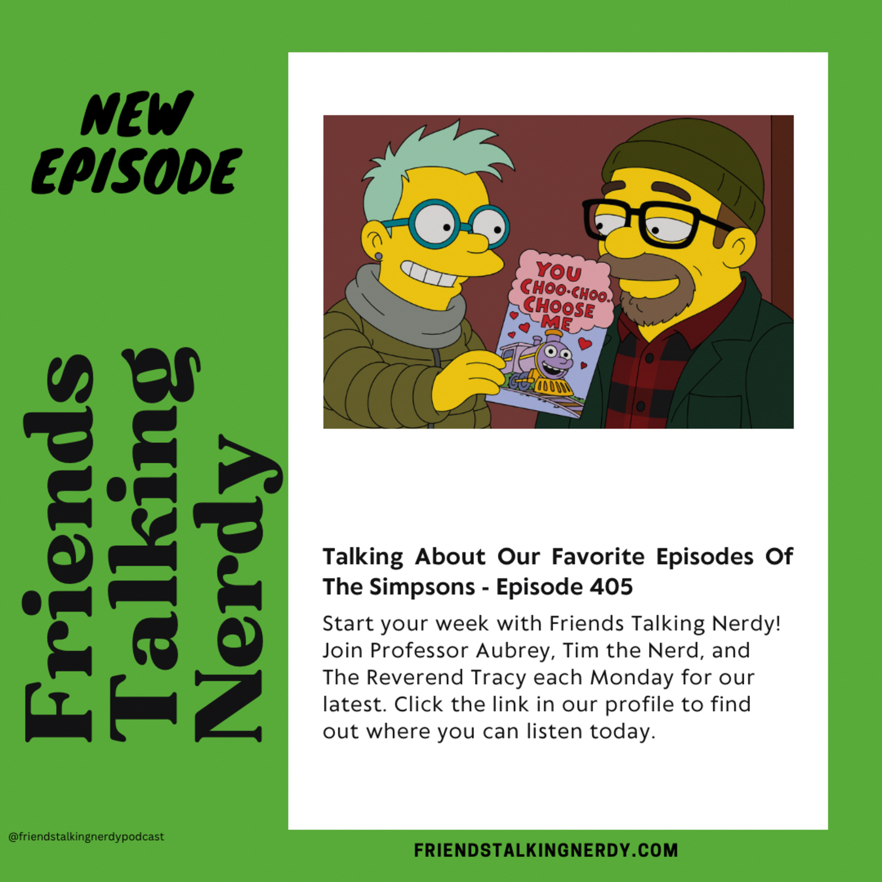 Talking About Our Favorite Episodes Of The Simpsons - Episode 405 episode artwork