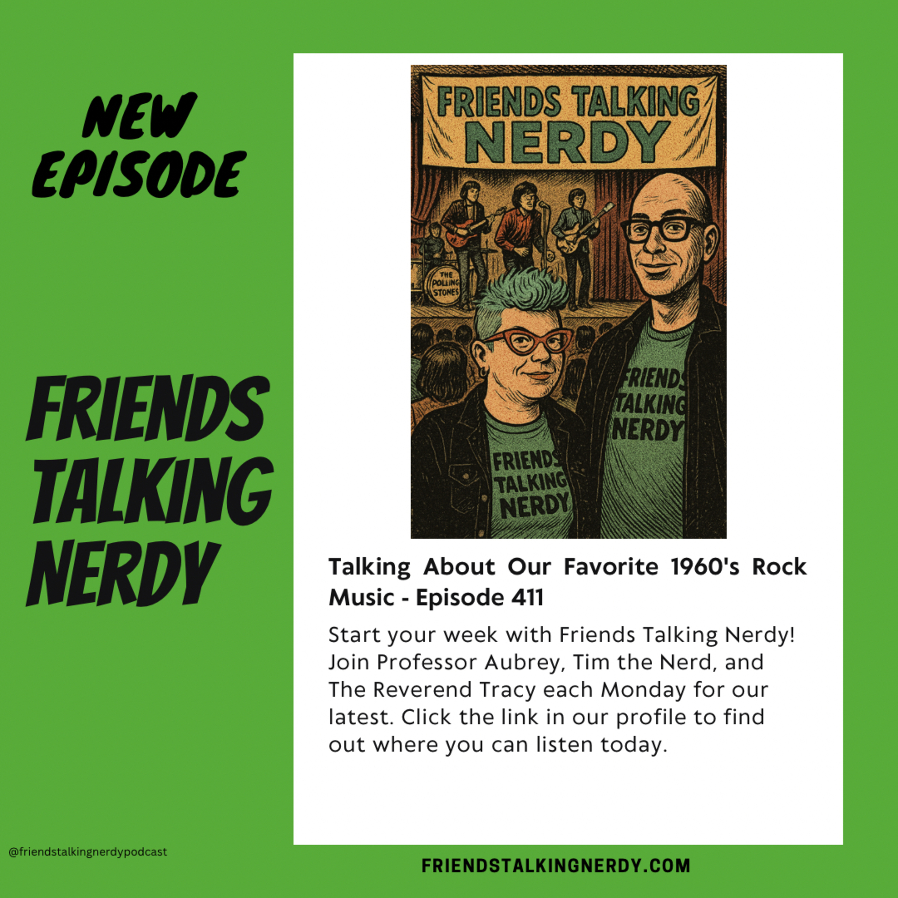 Talking About Our Favorite 1960's Rock Music - Episode 411 episode artwork