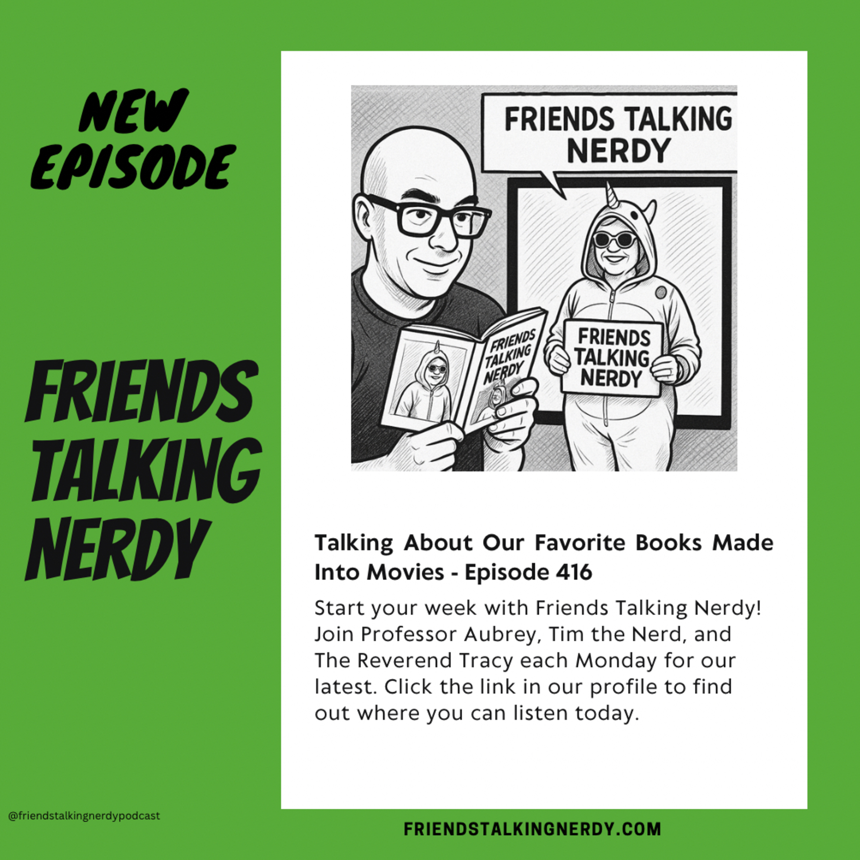 Friends Talking Nerdy