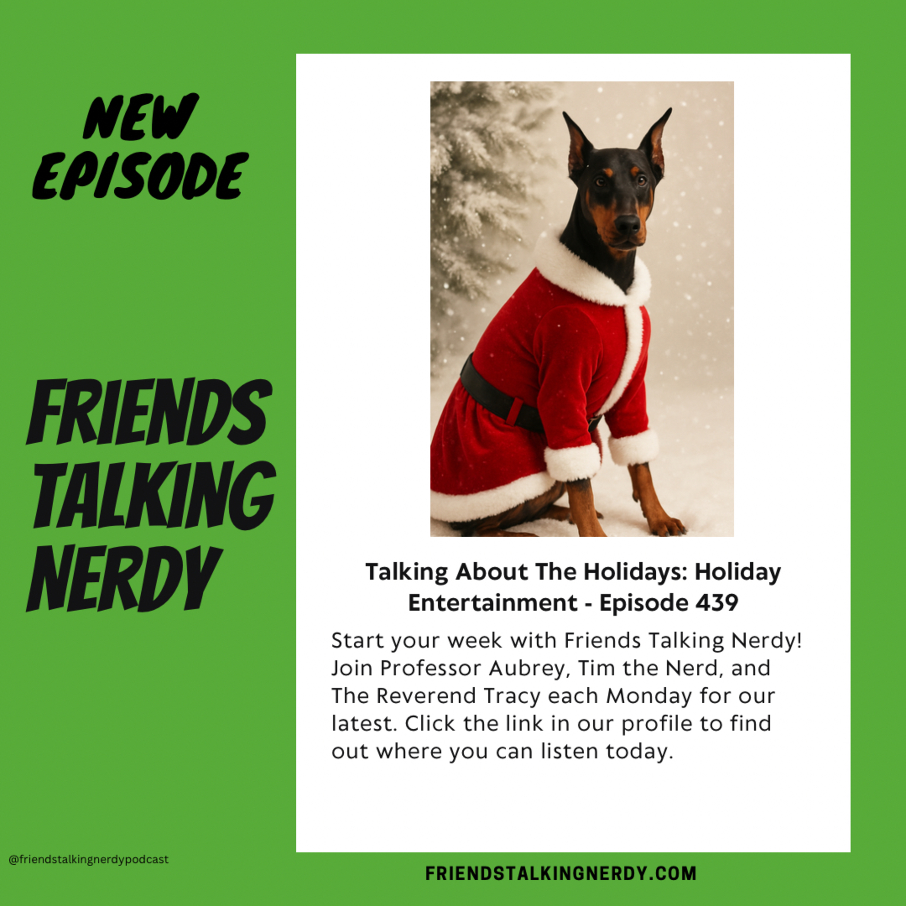 Talking About The Holidays: Holiday Entertainment - Episode 439 episode artwork