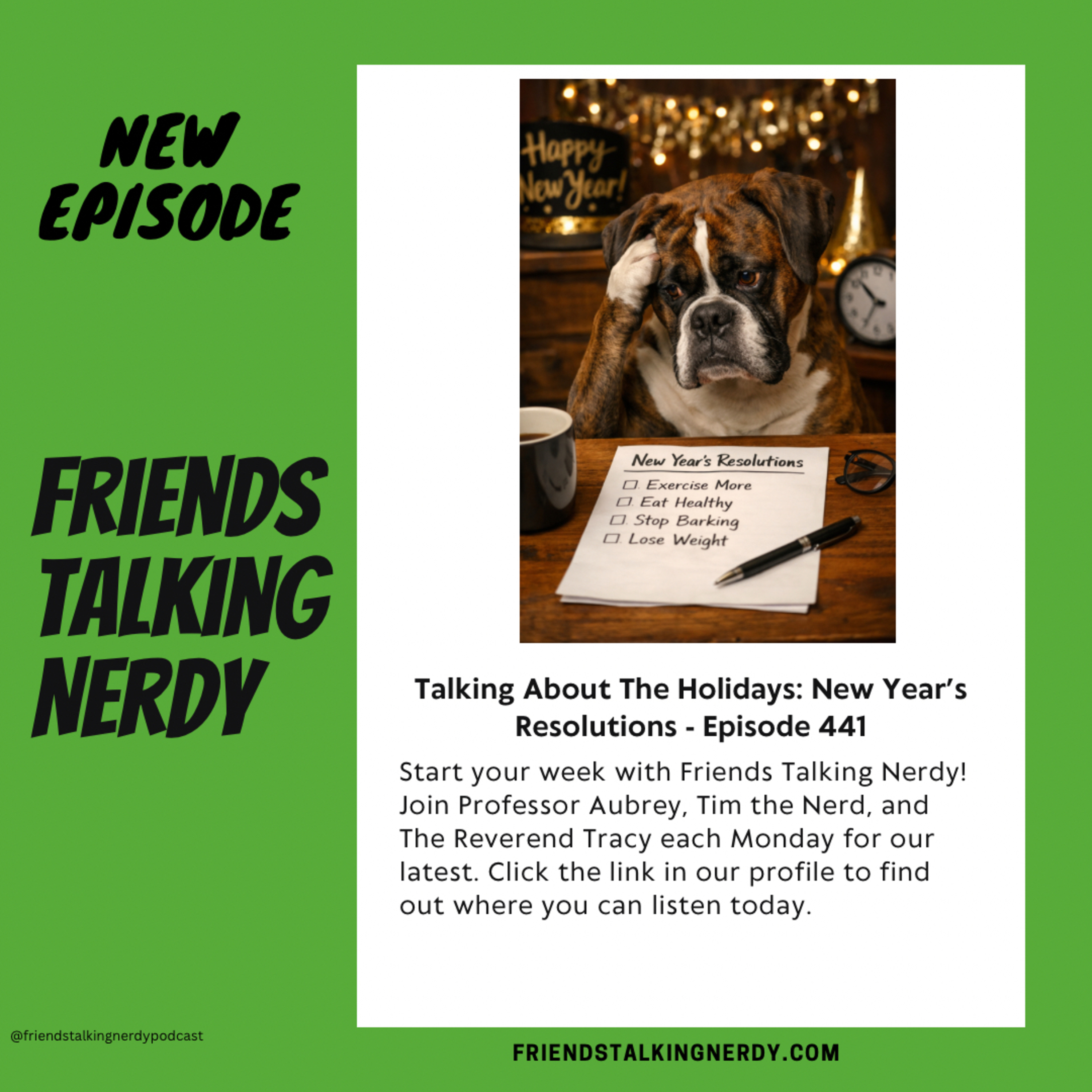 Friends Talking Nerdy