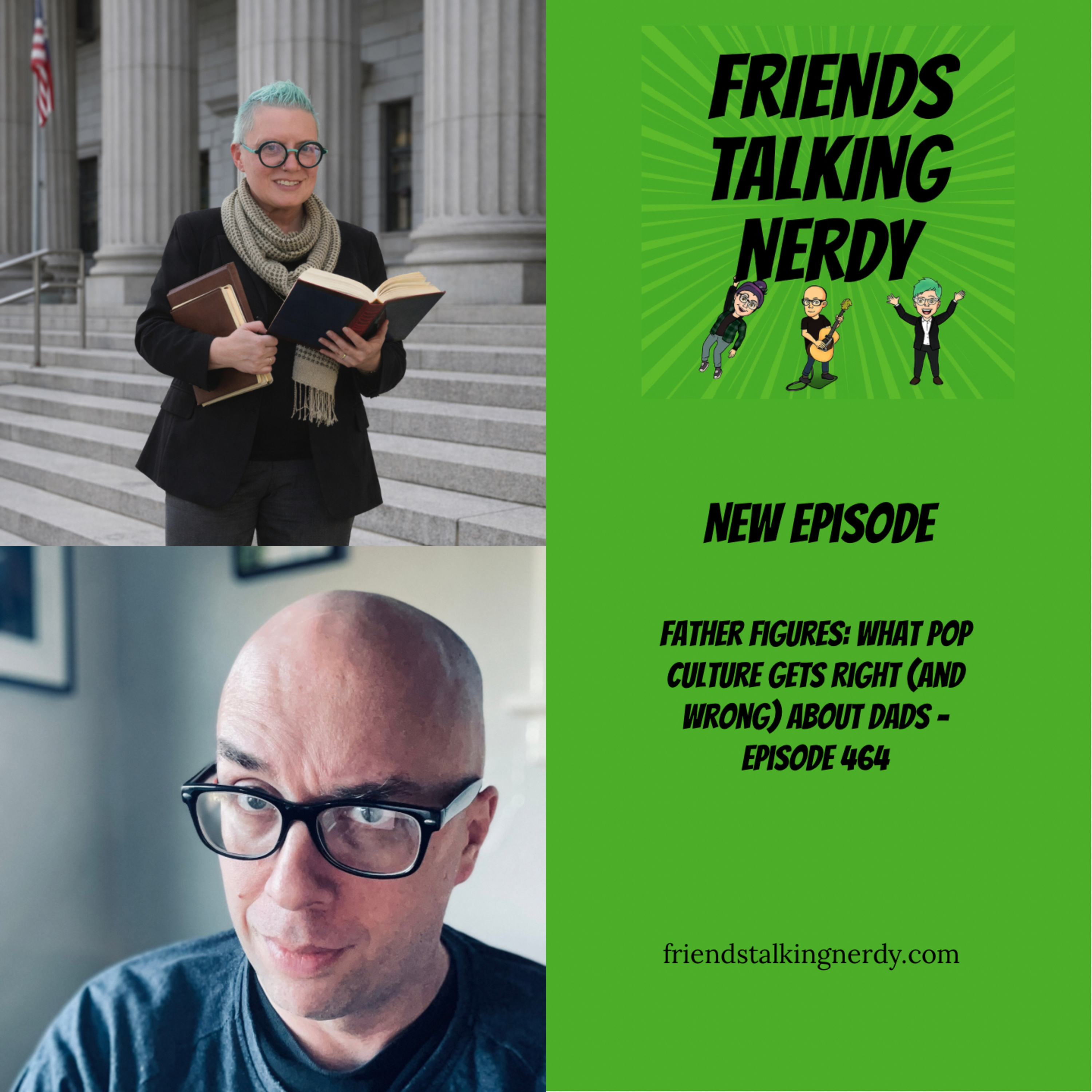 Father Figures: What Pop Culture Gets Right (and Wrong) About Dads - Episode 464 episode artwork