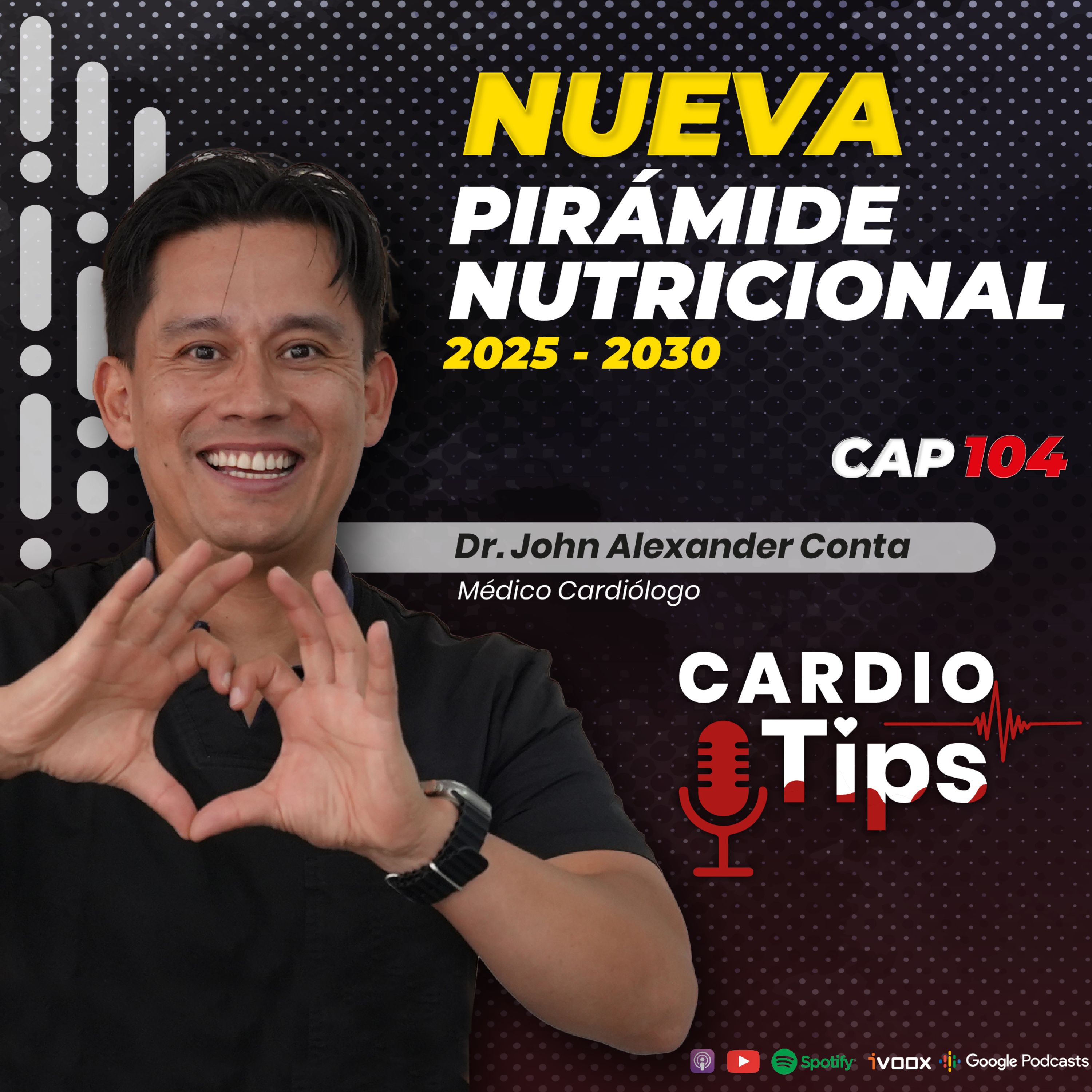 Capítulo 104 - Nueva Pirámide Nutricional 2025–2030 episode artwork