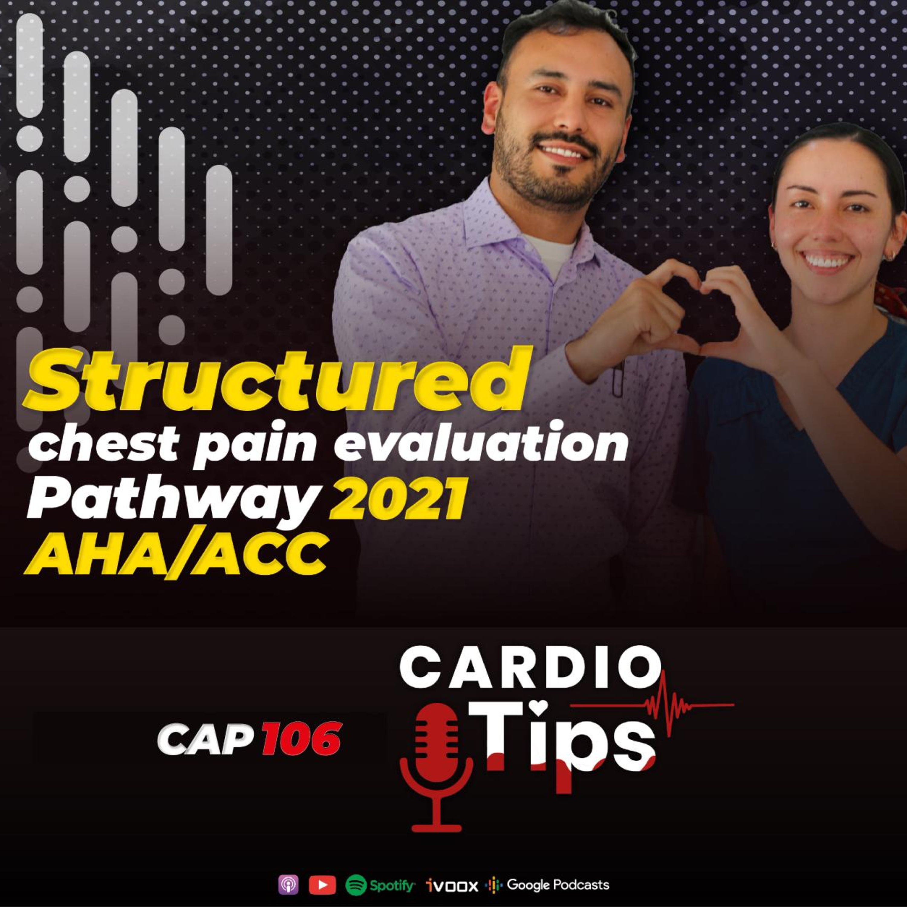 Cápitulo 106 - Structured Chest Pain Evaluation Pathway 2021 (AHA/ACC) episode artwork