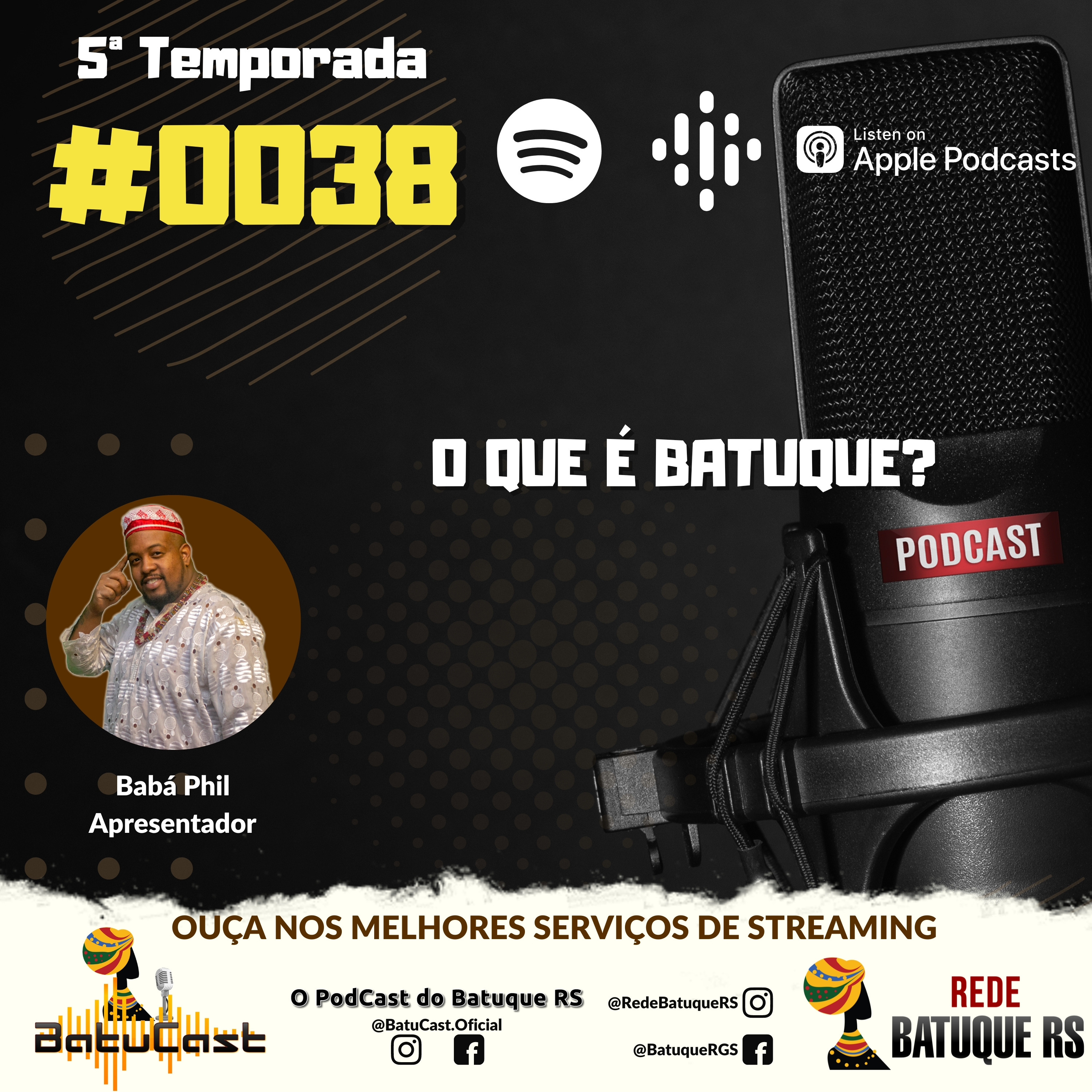 BatuCast - O PodCast do Batuque RS