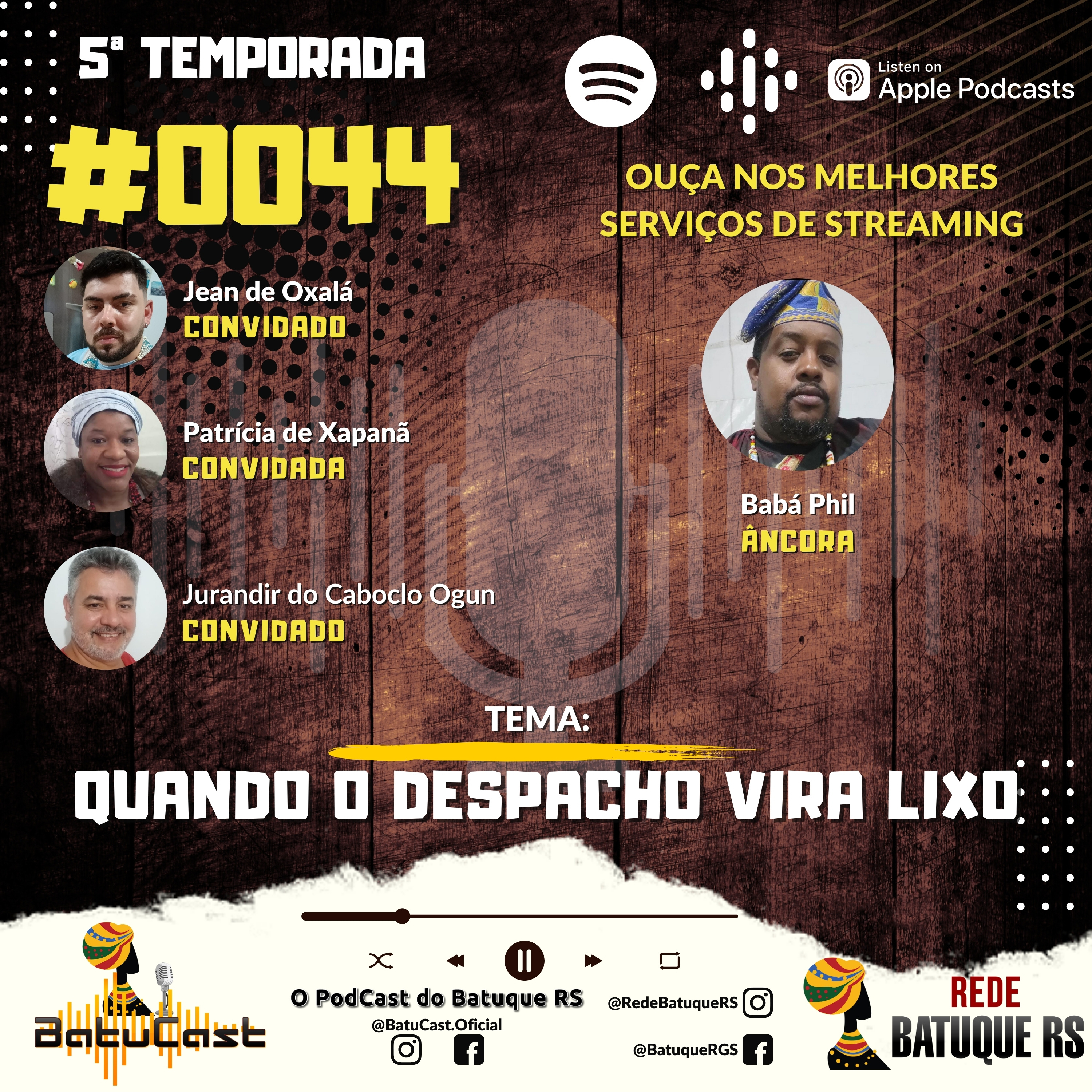 BatuCast - O PodCast do Batuque RS