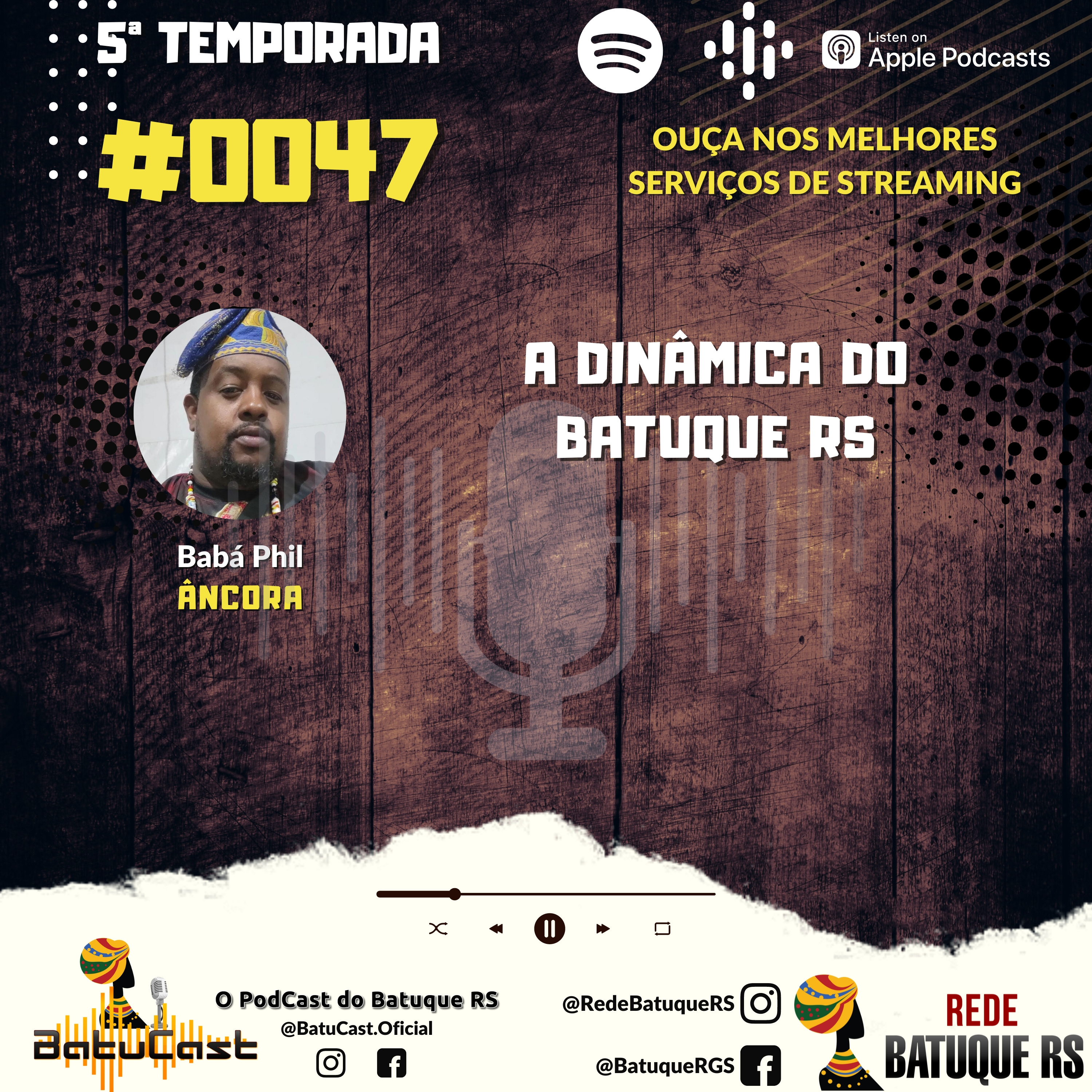 BatuCast - O PodCast do Batuque RS