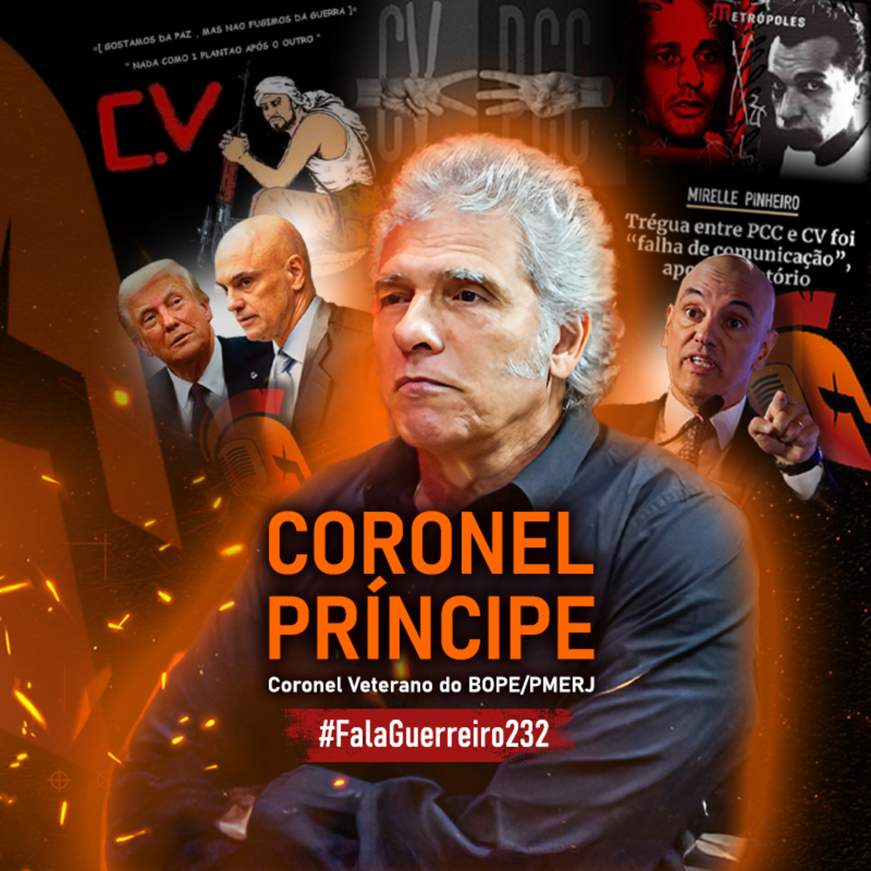 CORONEL PRÍNCIPE | Casos recentes e atualizações da Segurança Pública • #FalaGuerreiro232 episode artwork