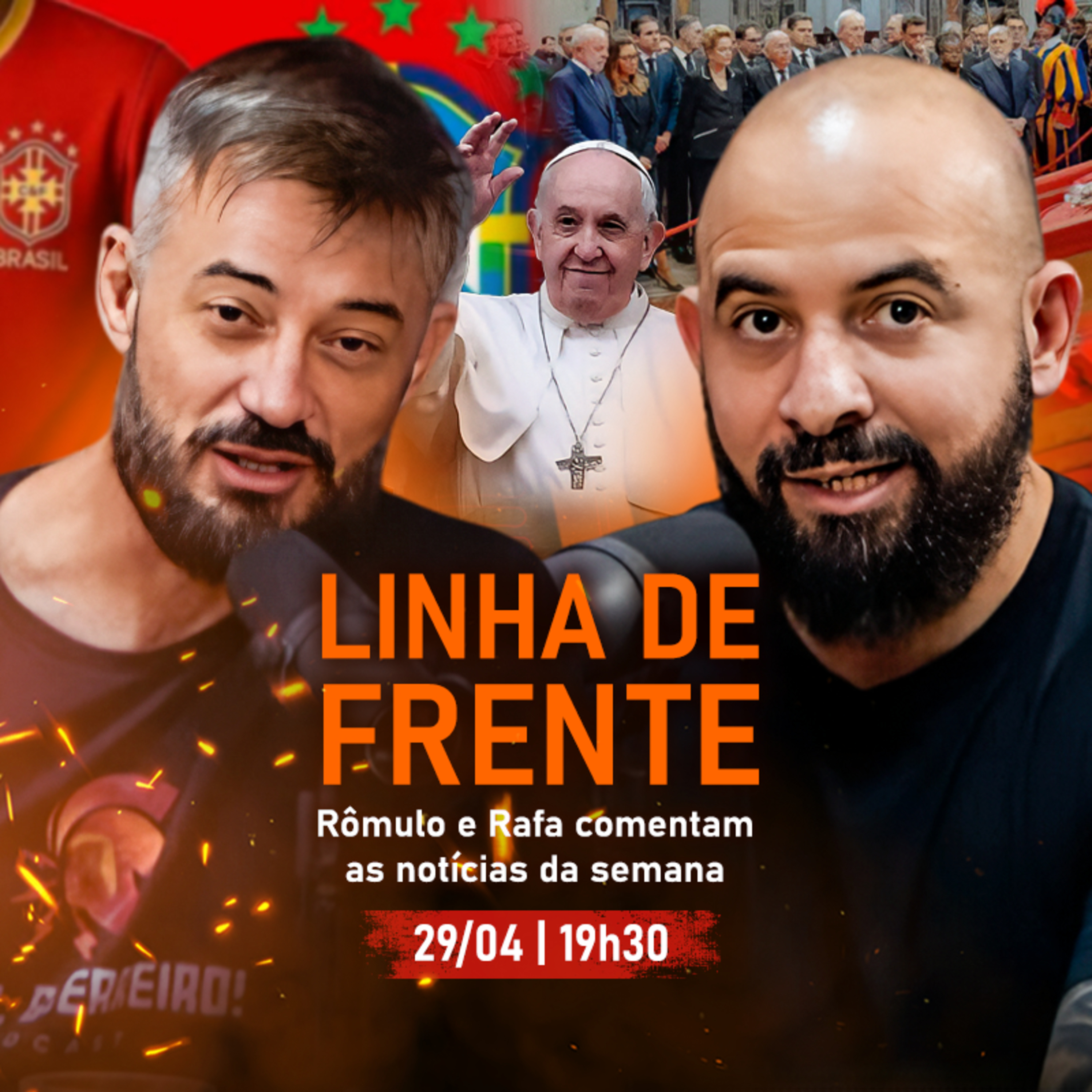 #LinhaDeFrente - AS ÚLTIMAS NOTÍCIAS DO BRASIL E DO MUNDO • #FalaGuerreiro245 episode artwork