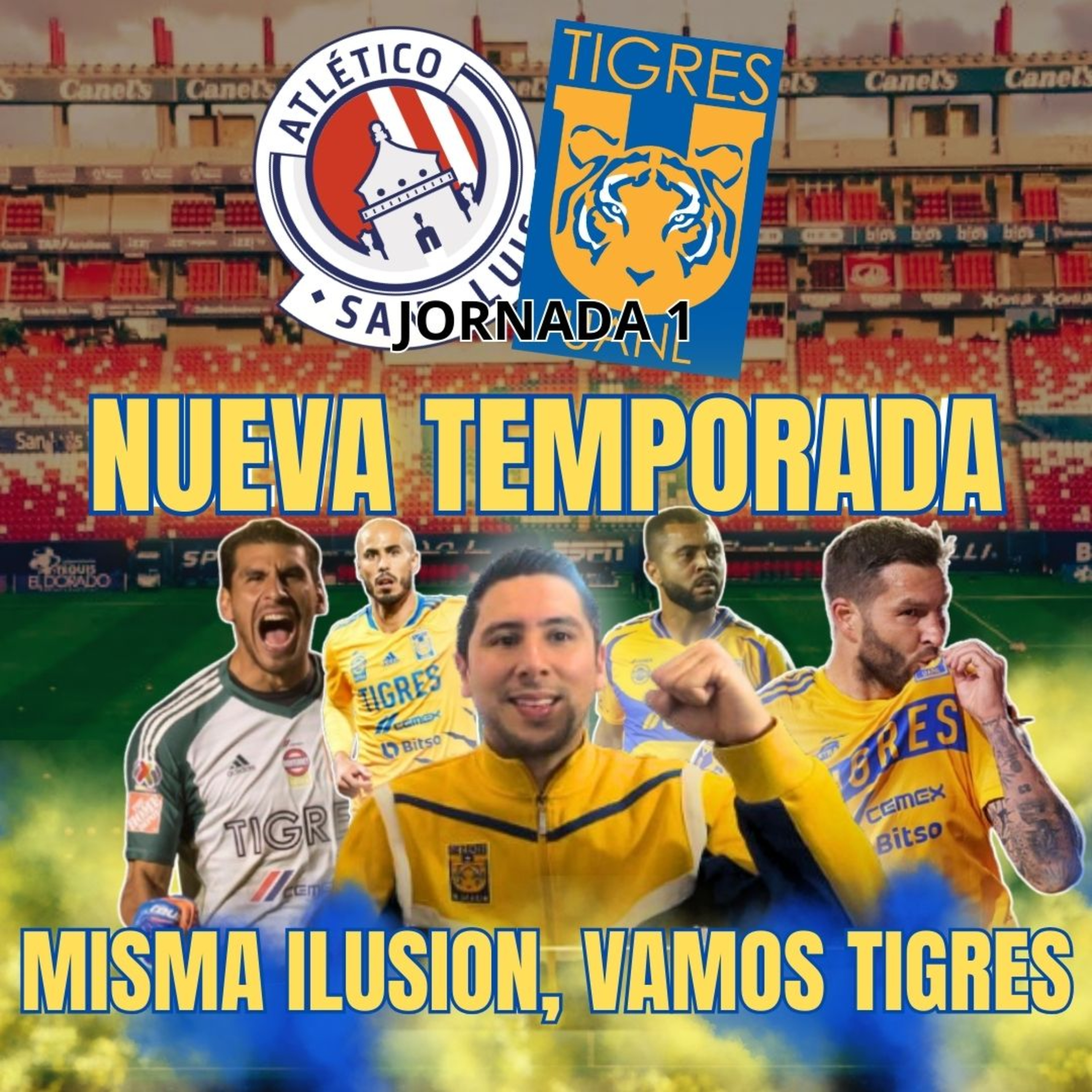 ¡Vamos, Tigres! Todo Listo para el Arranque de la Temporada 2025 🐯⚽ episode artwork