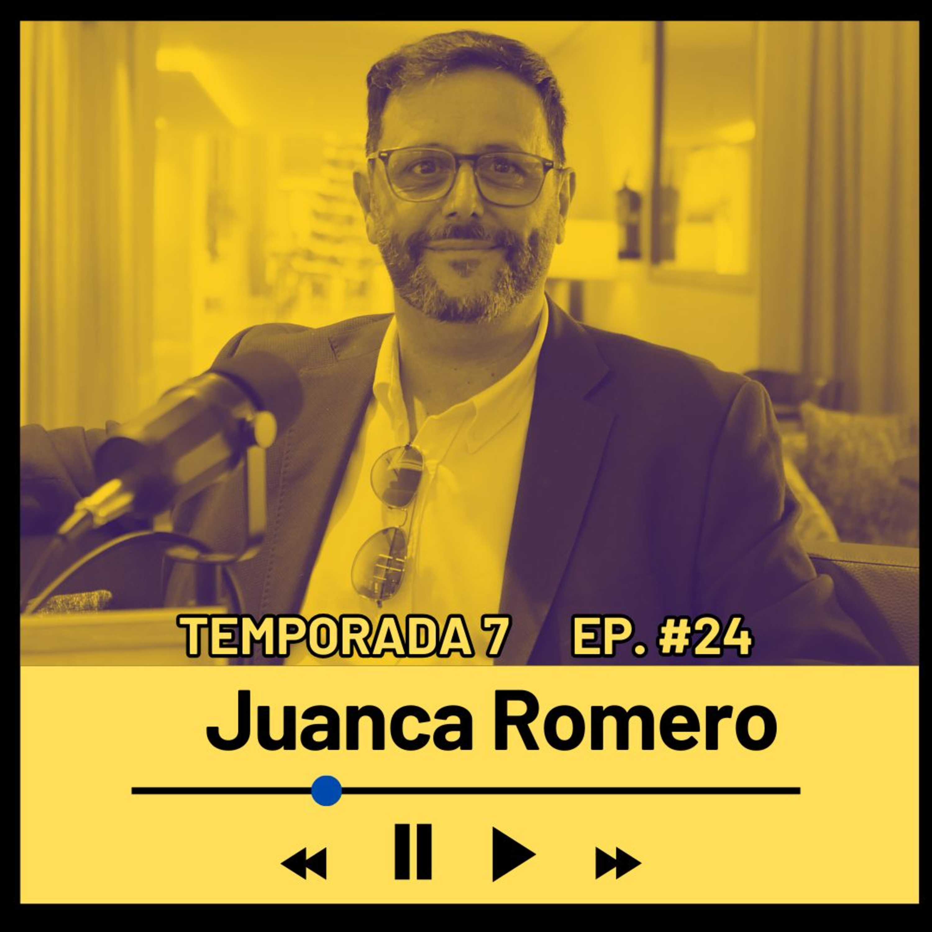JUANCA ROMERO HASMEN (Periodista y escritor) Temporada 7 Episodio #24 episode artwork