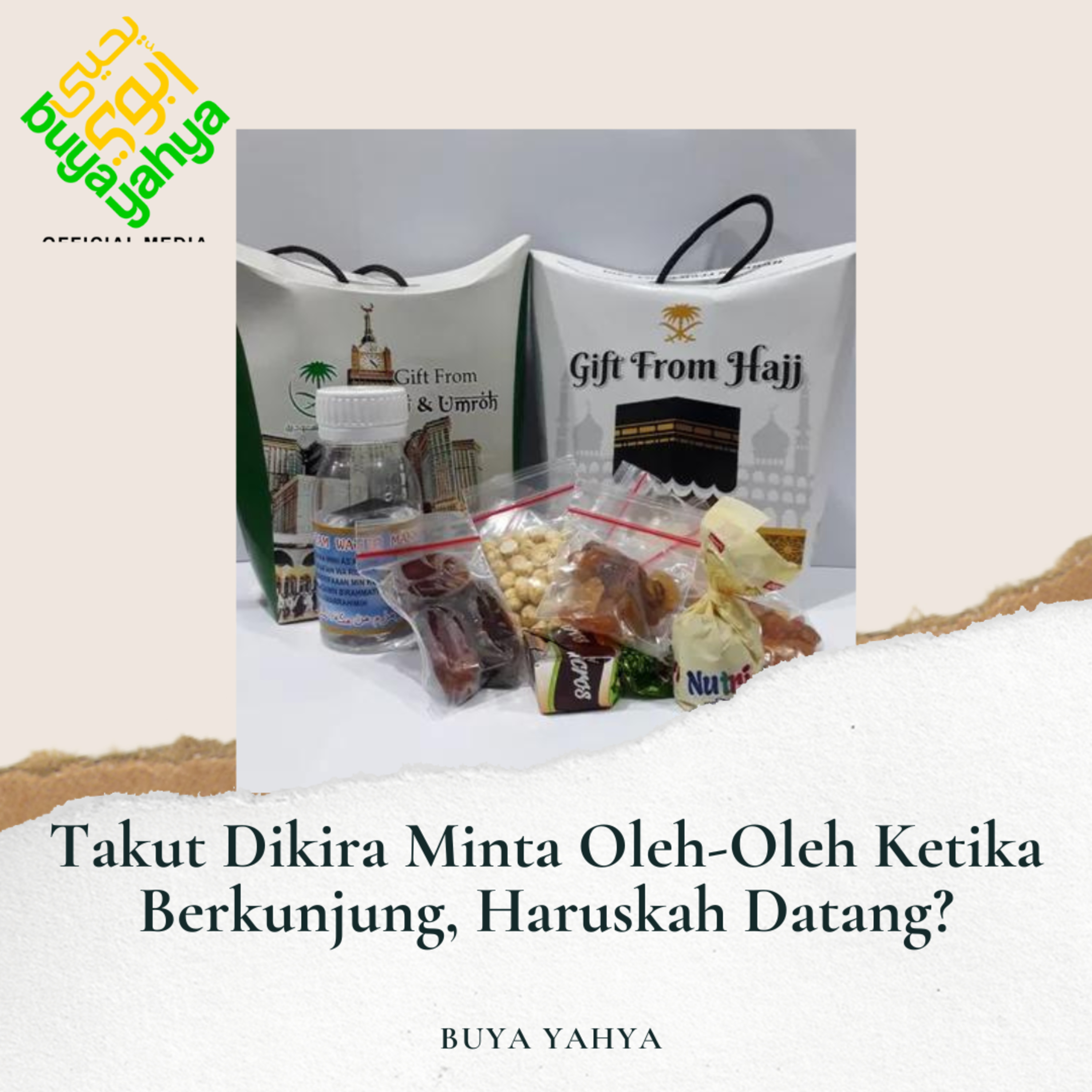 Mau silaturahmi tapi Khawatir Dikira Minta Oleh-Oleh, Haruskah Datang? - Buya Yahya episode artwork