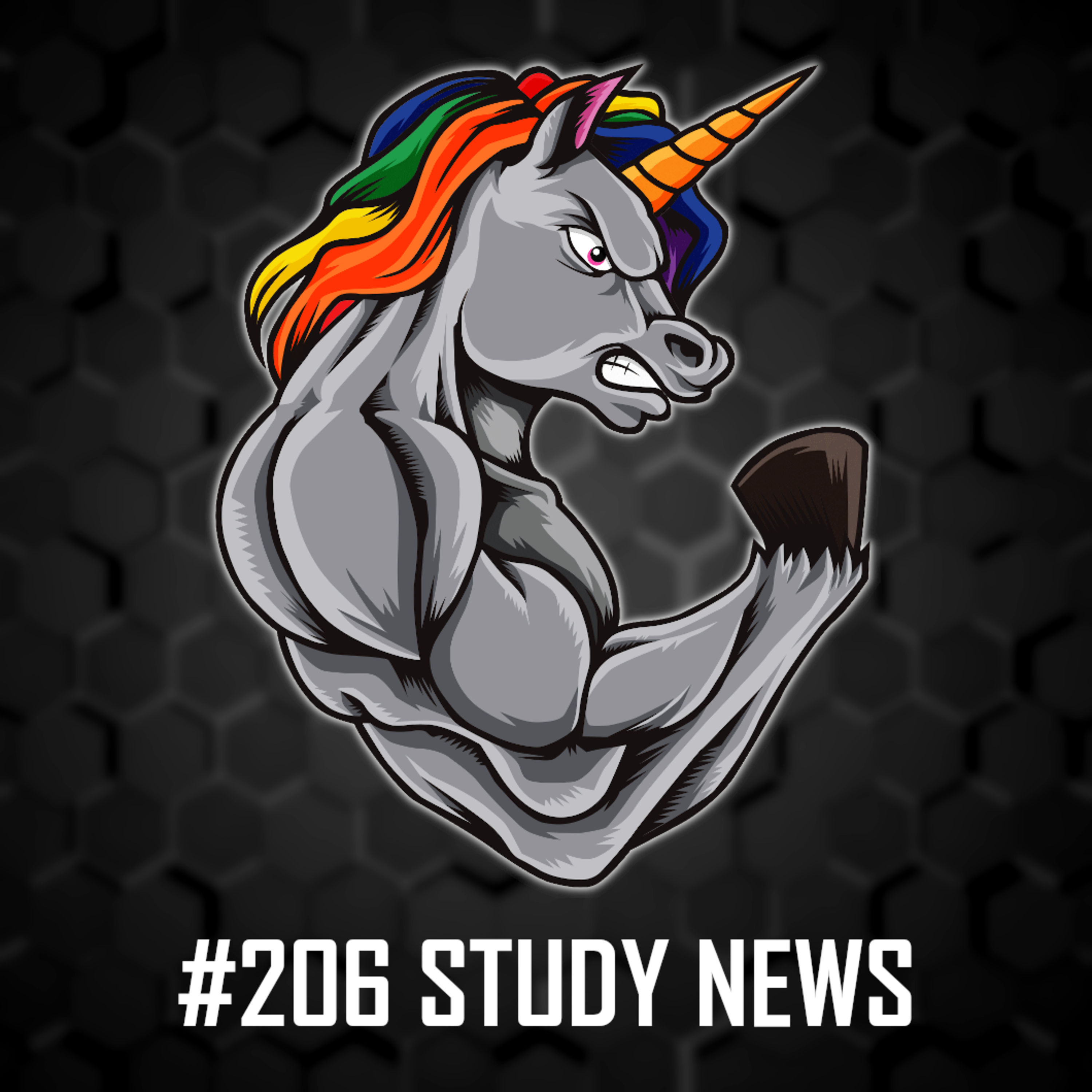 #206: Study News - Vliv šlofíku a motivační hudby během rozcvičky na kognitivní a fyzickou výkonnost, Co způsobuje selhání při těžkém dřepu? episode artwork