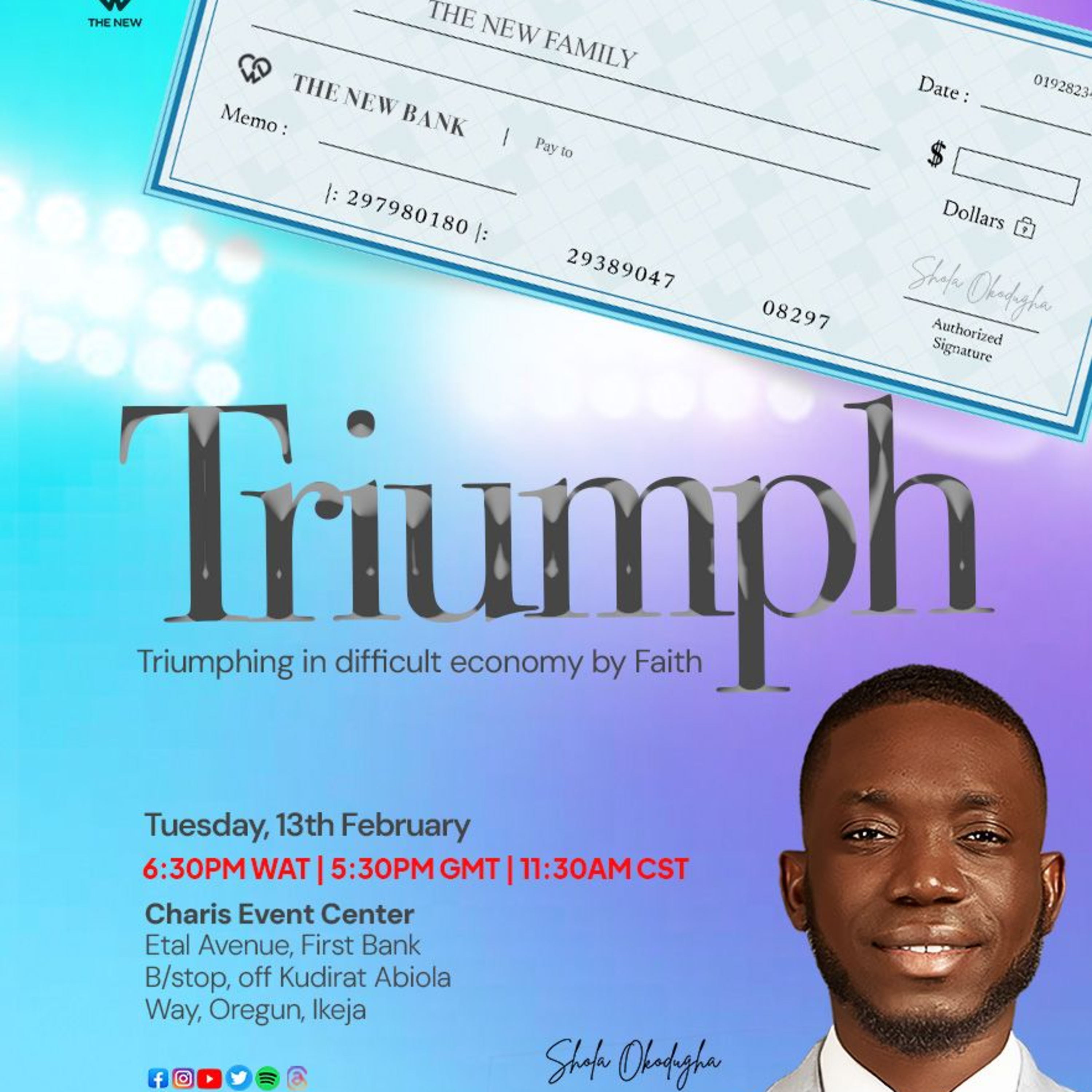 Triumphing in Difficult Economy by Faith | Gethsemane | Pastor Shola Okodugha episode artwork