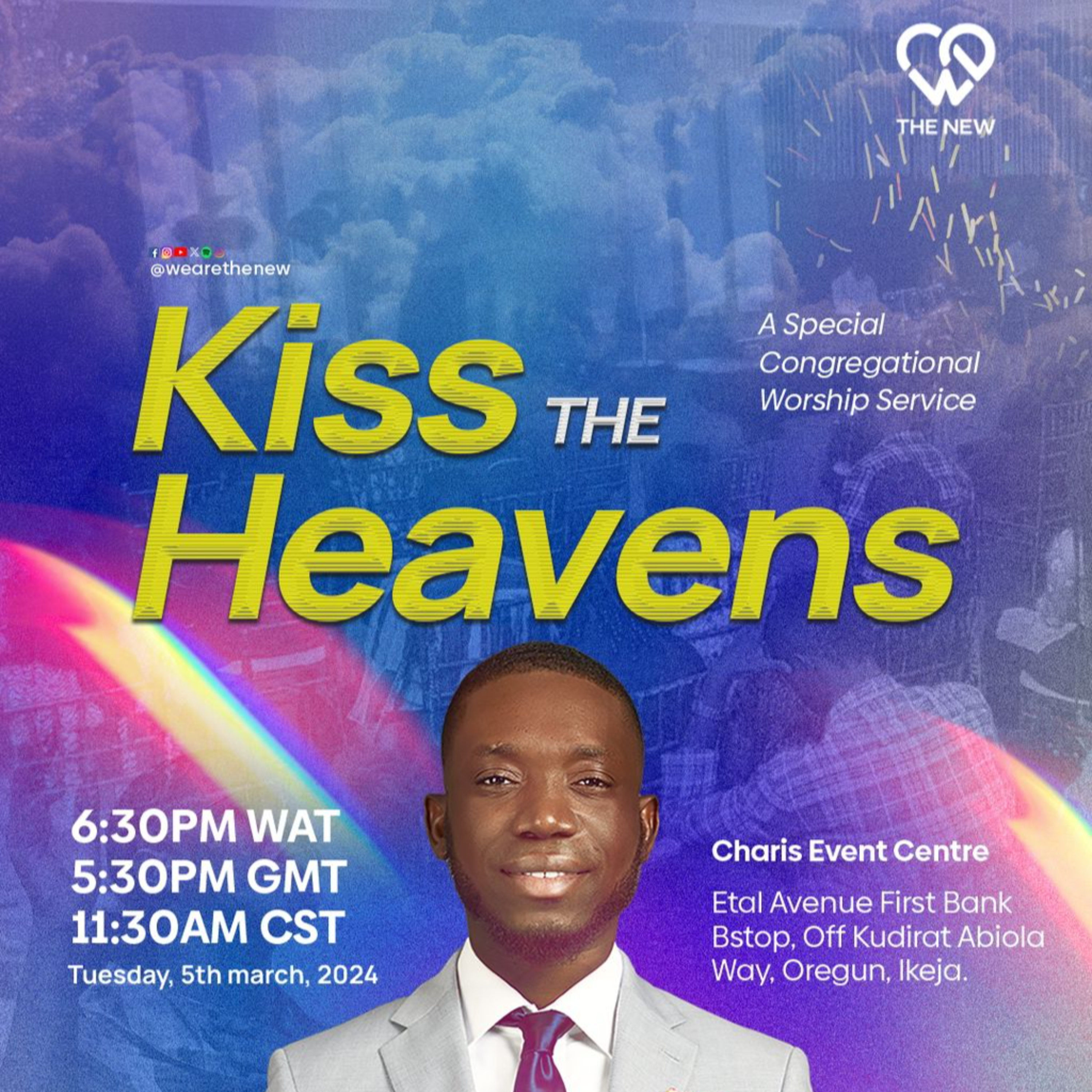Kiss the Heavens | A special congregational worship with Pastor Shola Okodugha episode artwork