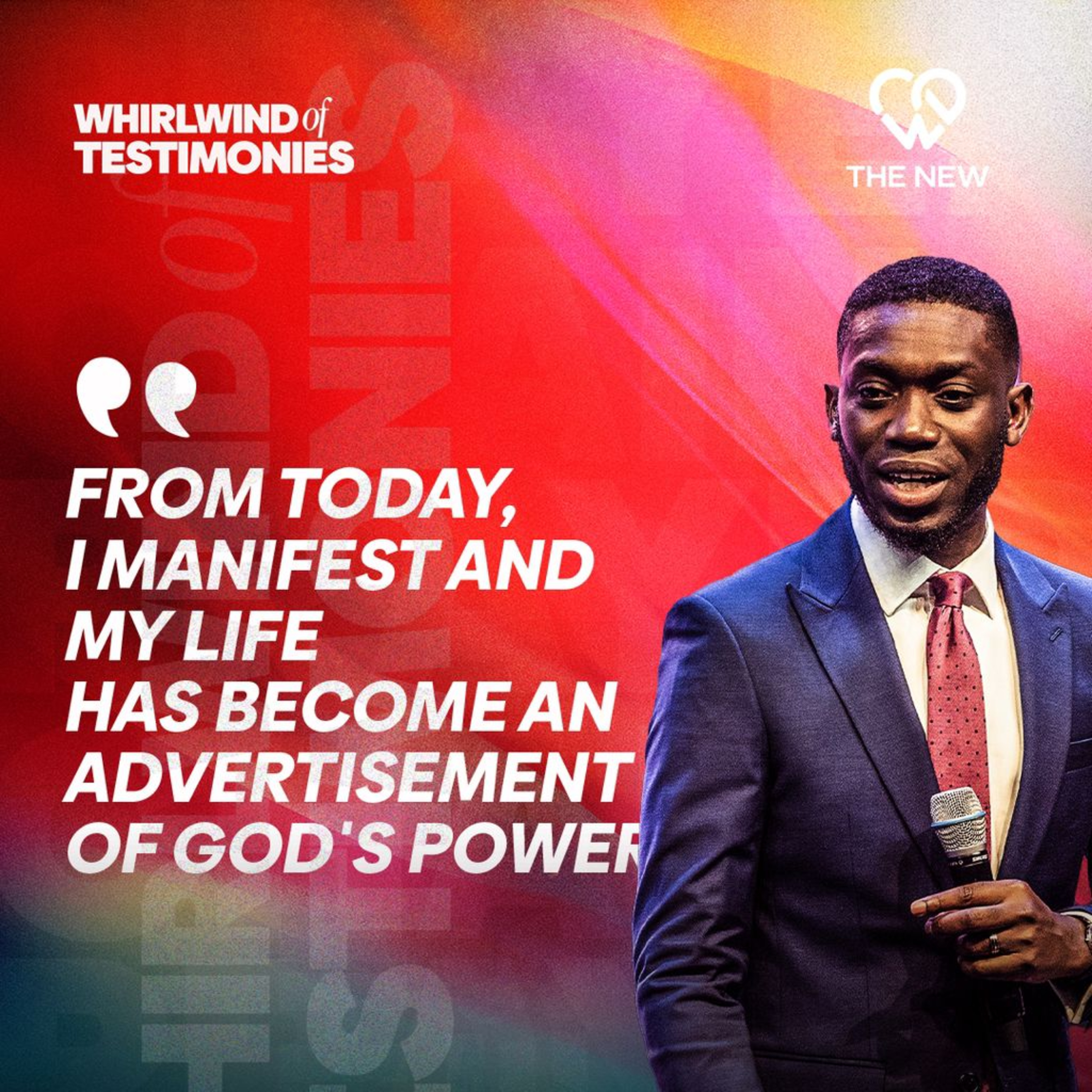 I'm an advertisement of God's Power (Whirlwind of Testimonies Prayer with PS) | 11th April 2024 episode artwork