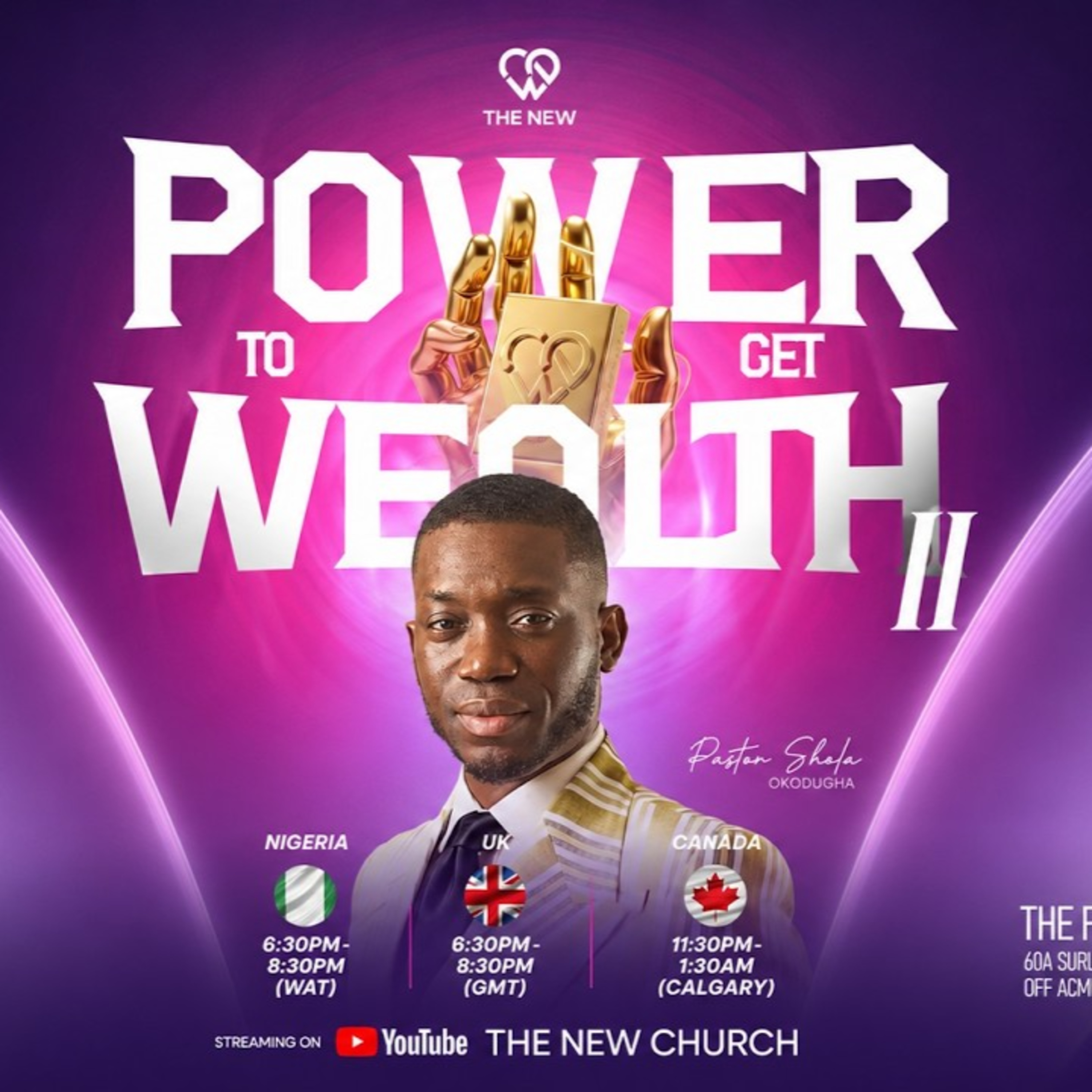 Power To Get Wealth Part 2 | Pst. Shola Okodugha