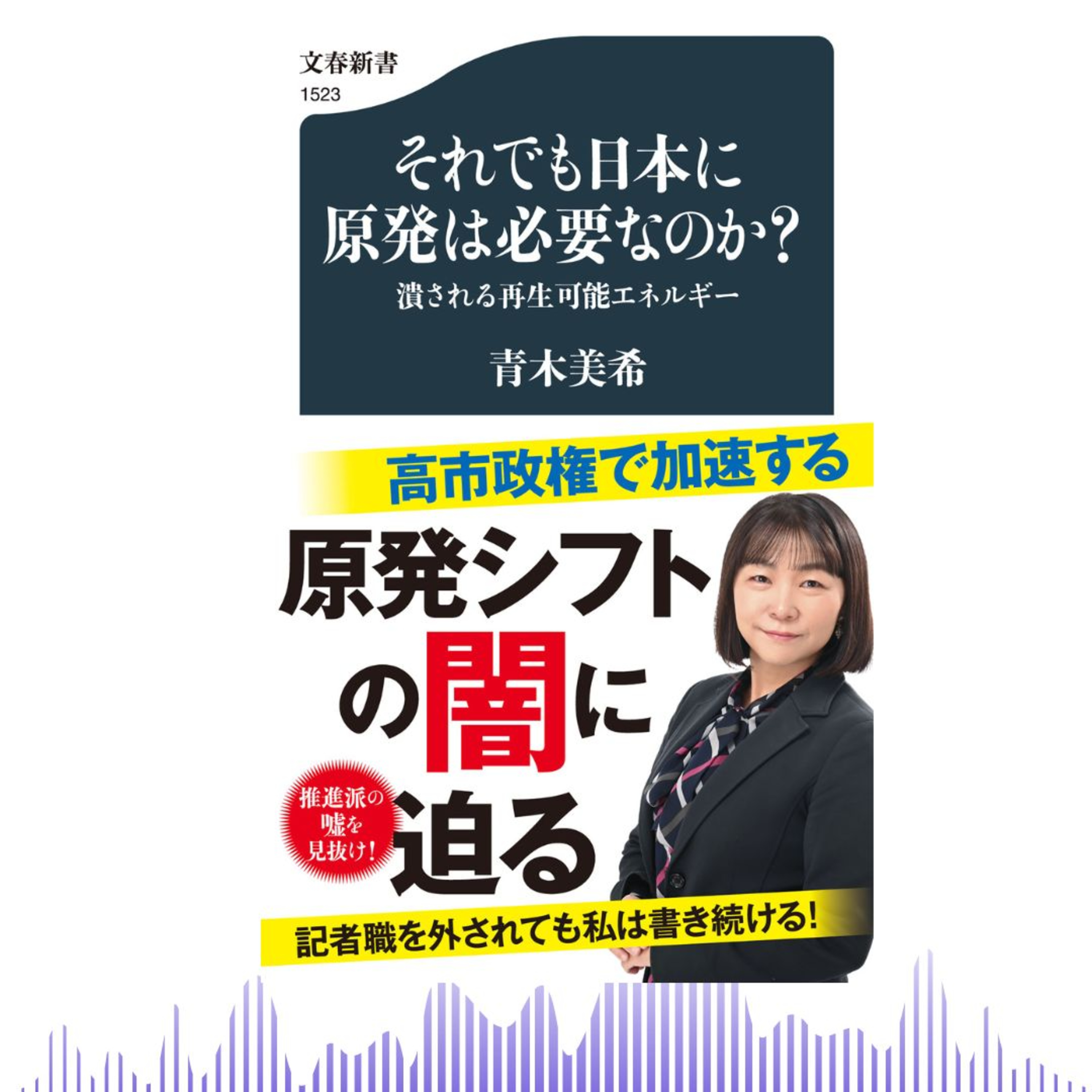 【5分で聴く♪文春新書】青木美希著『それでも日本に原発は必要なのか？　潰される再生エネルギー』