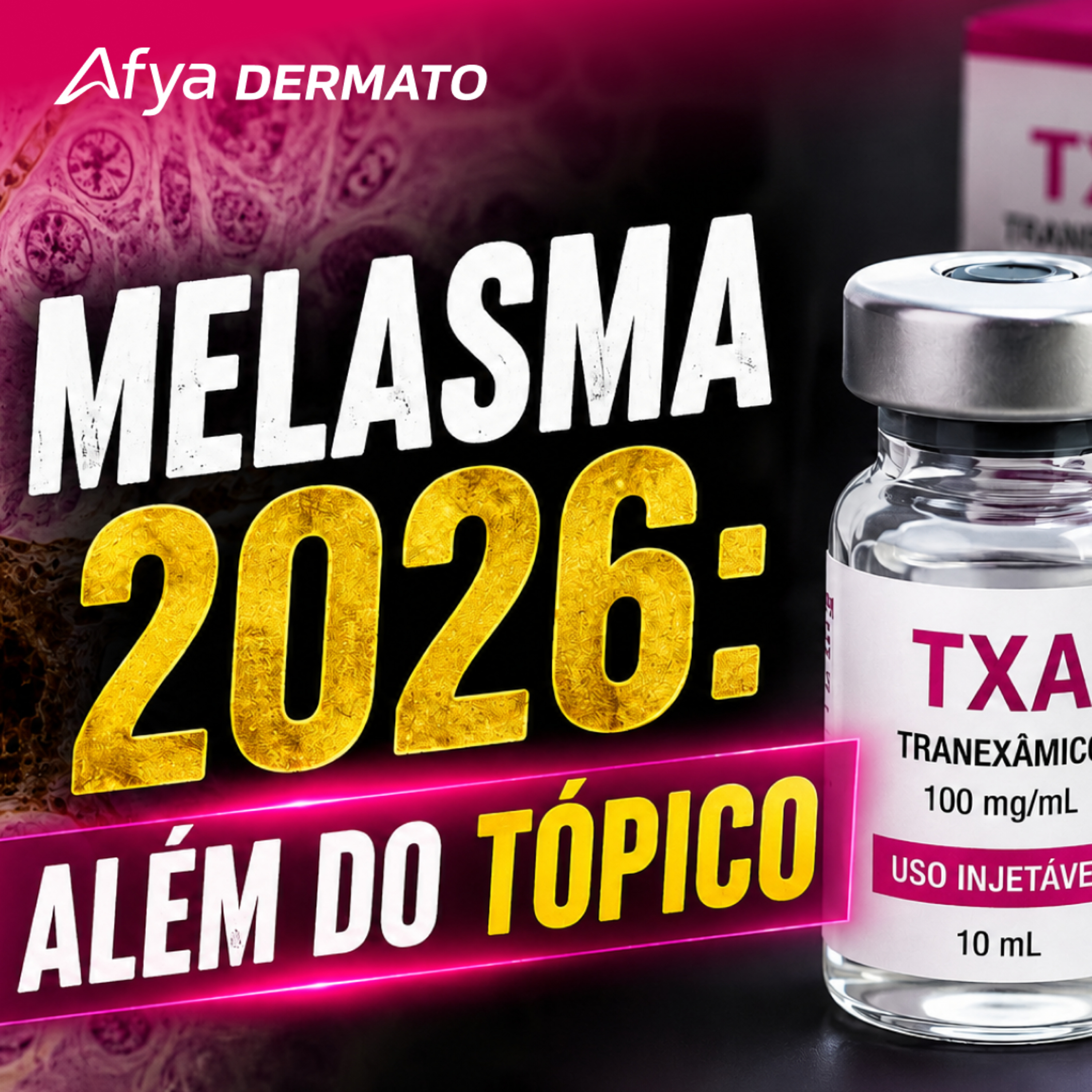 Novas fronteiras no Melasma: TXA Oral, Metformina e Alternativas à Hidroquinona. episode artwork