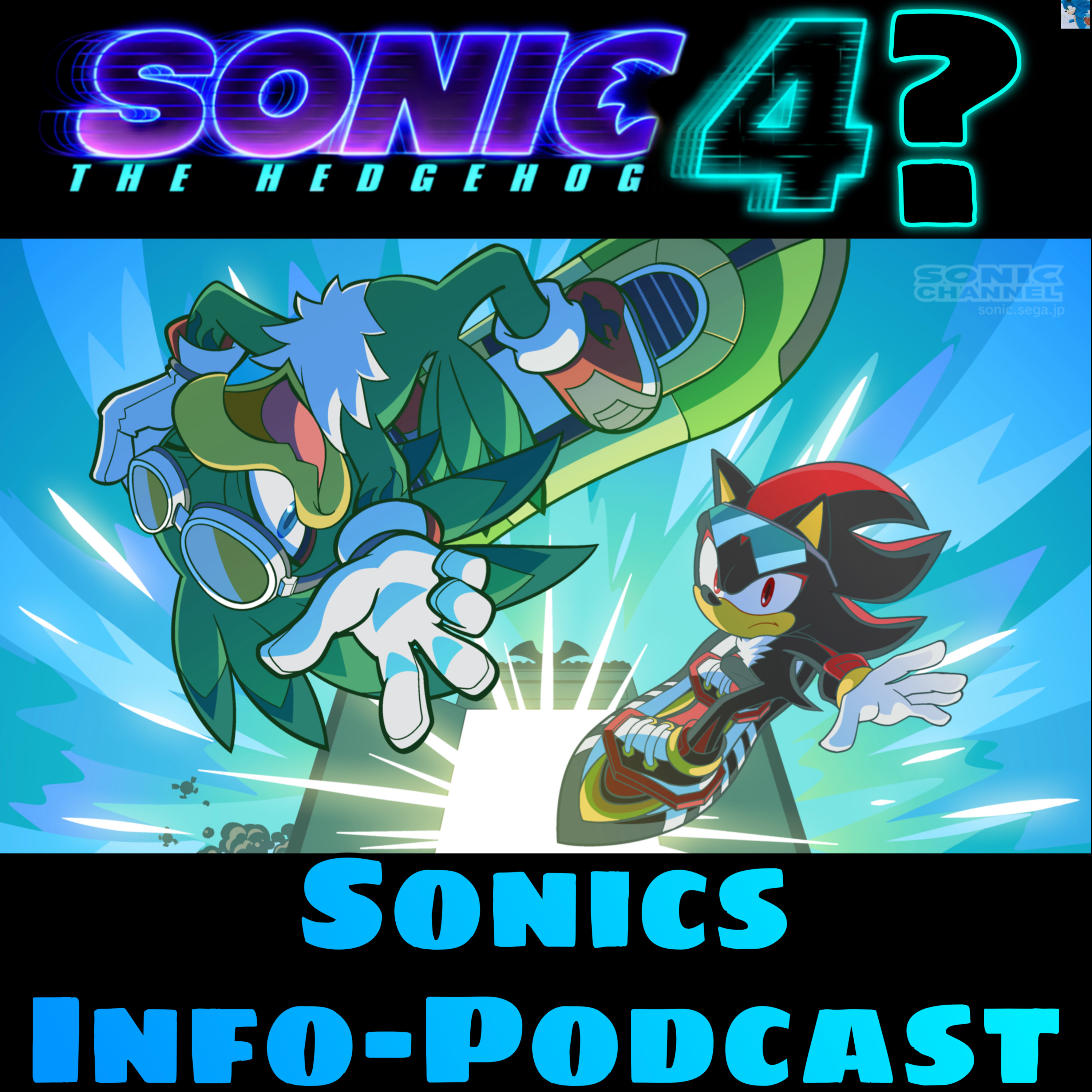 #195 Schildkröten, goldene Eier, Karate-Knuckles, Shadow the ultimate cheese-form und Sonic Movie 4!? episode artwork