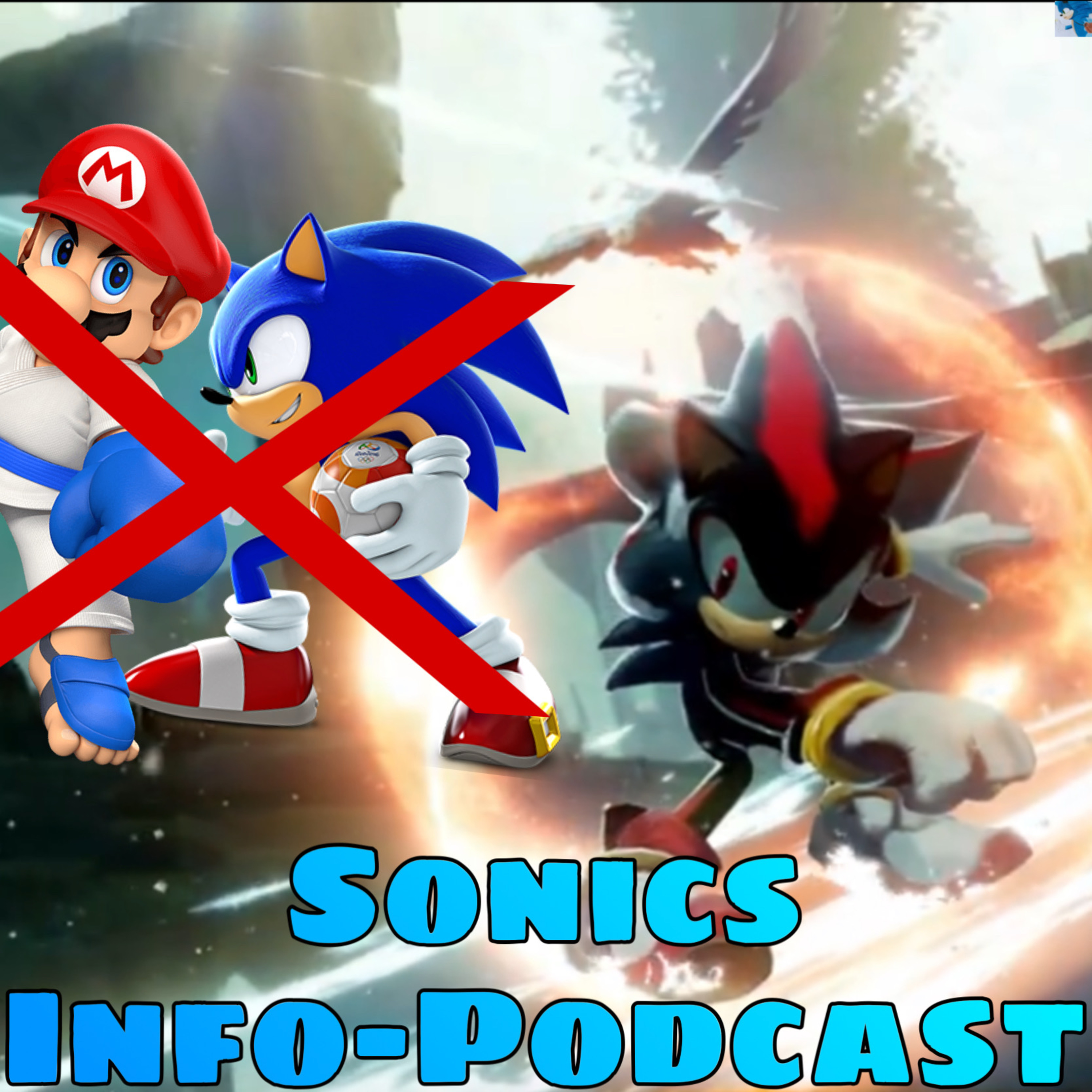 #196 Mario und Sonic disqualifiziert von den Olympischen Spielen und dann ist da noch Shadow… episode artwork