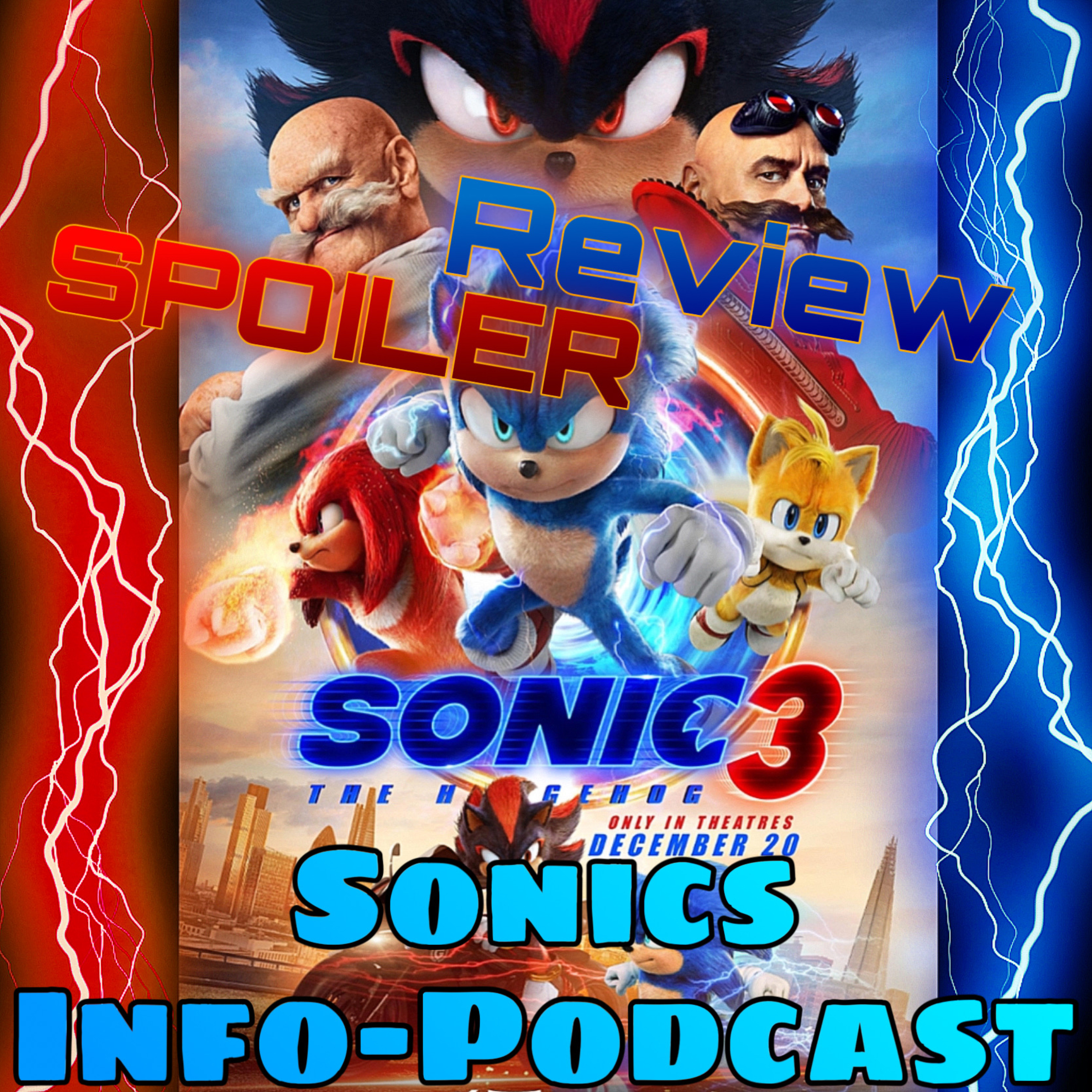 #225 Sonic 3 Review MIT SPOILERN! (SPOILERWARNUNG!) episode artwork