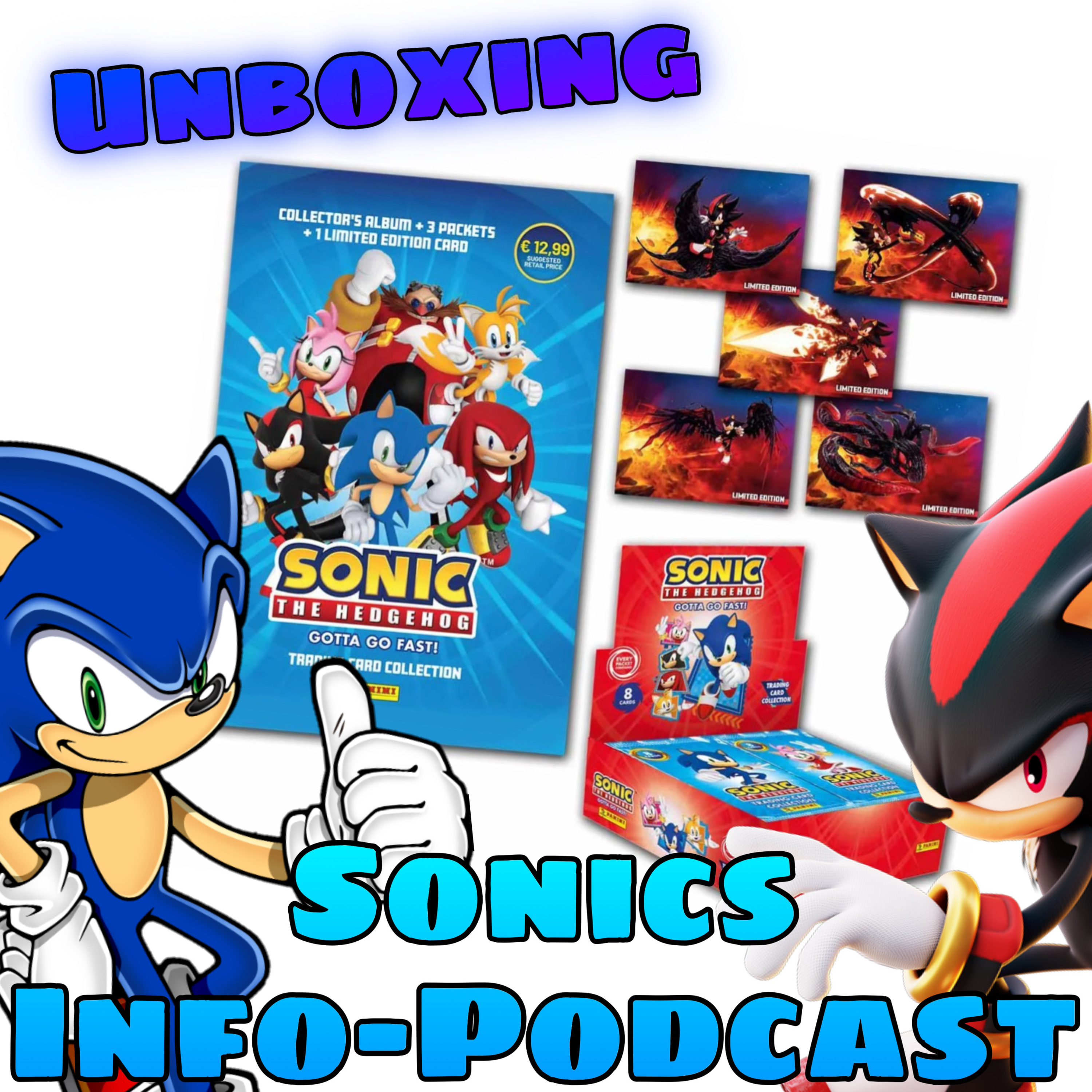 #255 *Video* Unboxing! Die Sonic-Sammelkarten von Panini! Teil 1