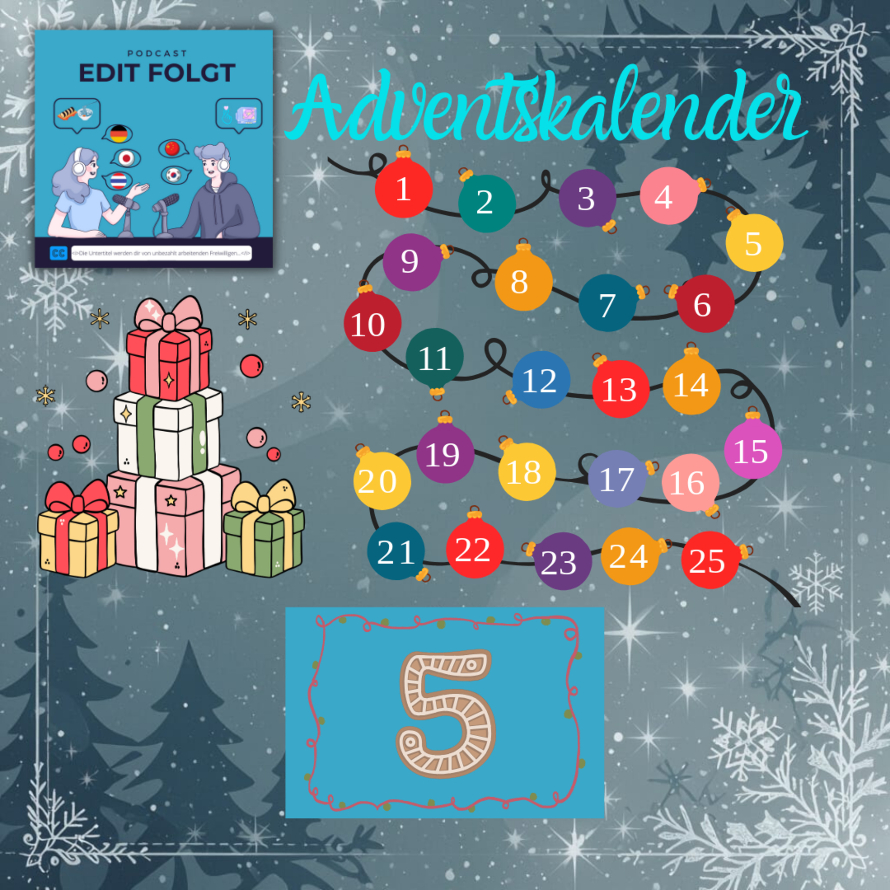 Edit Folgt Adventskalender 2025 - Tag 5