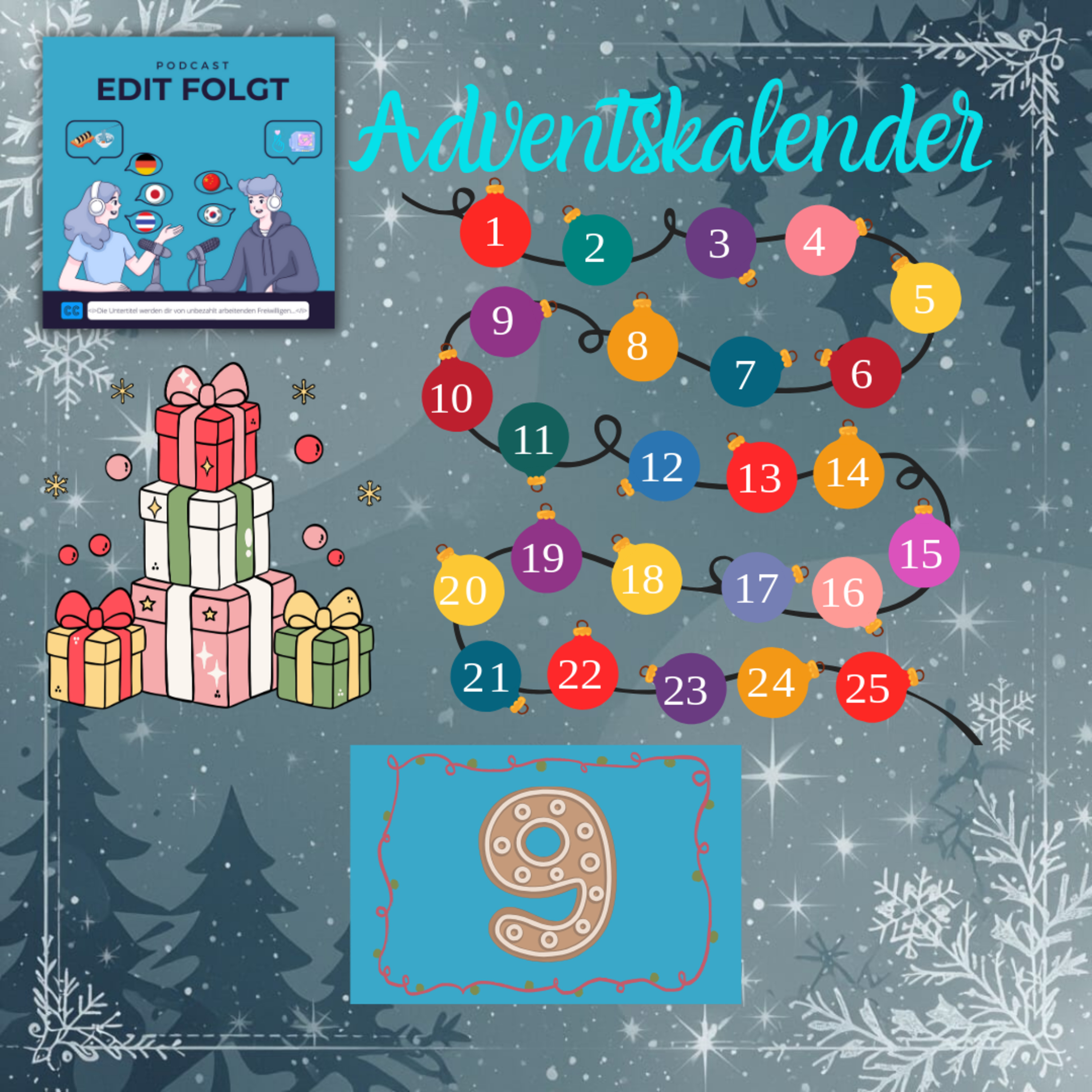 Edit Folgt Adventskalender 2025 - Tag 9