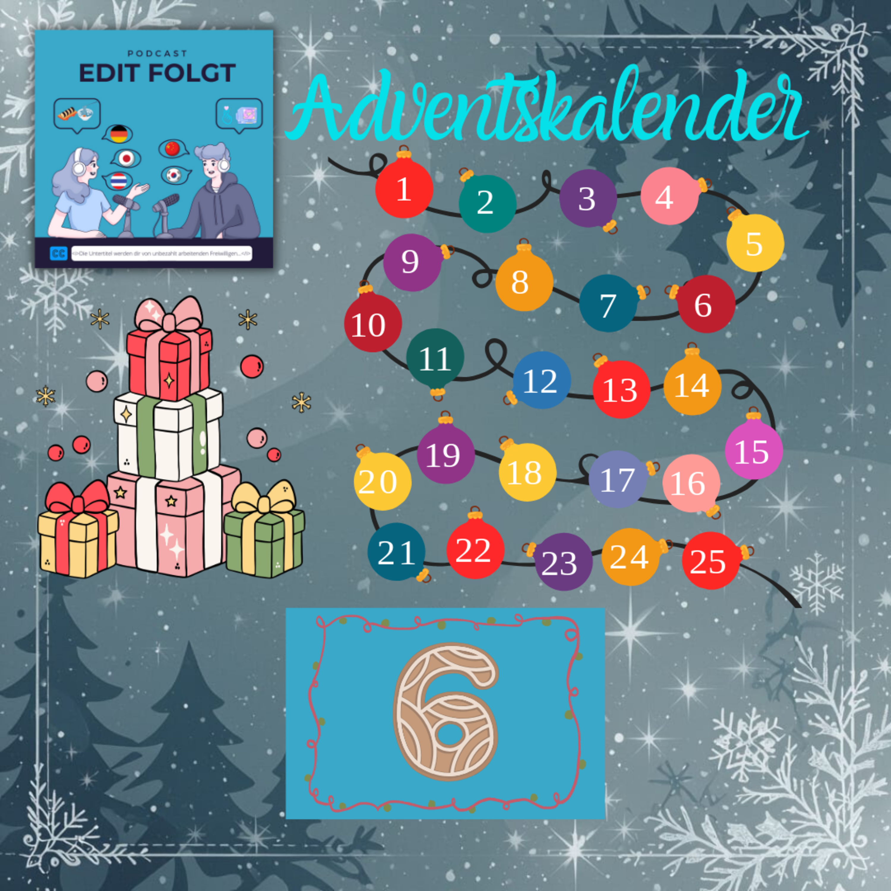 Edit Folgt Adventskalender 2025 - Tag 6
