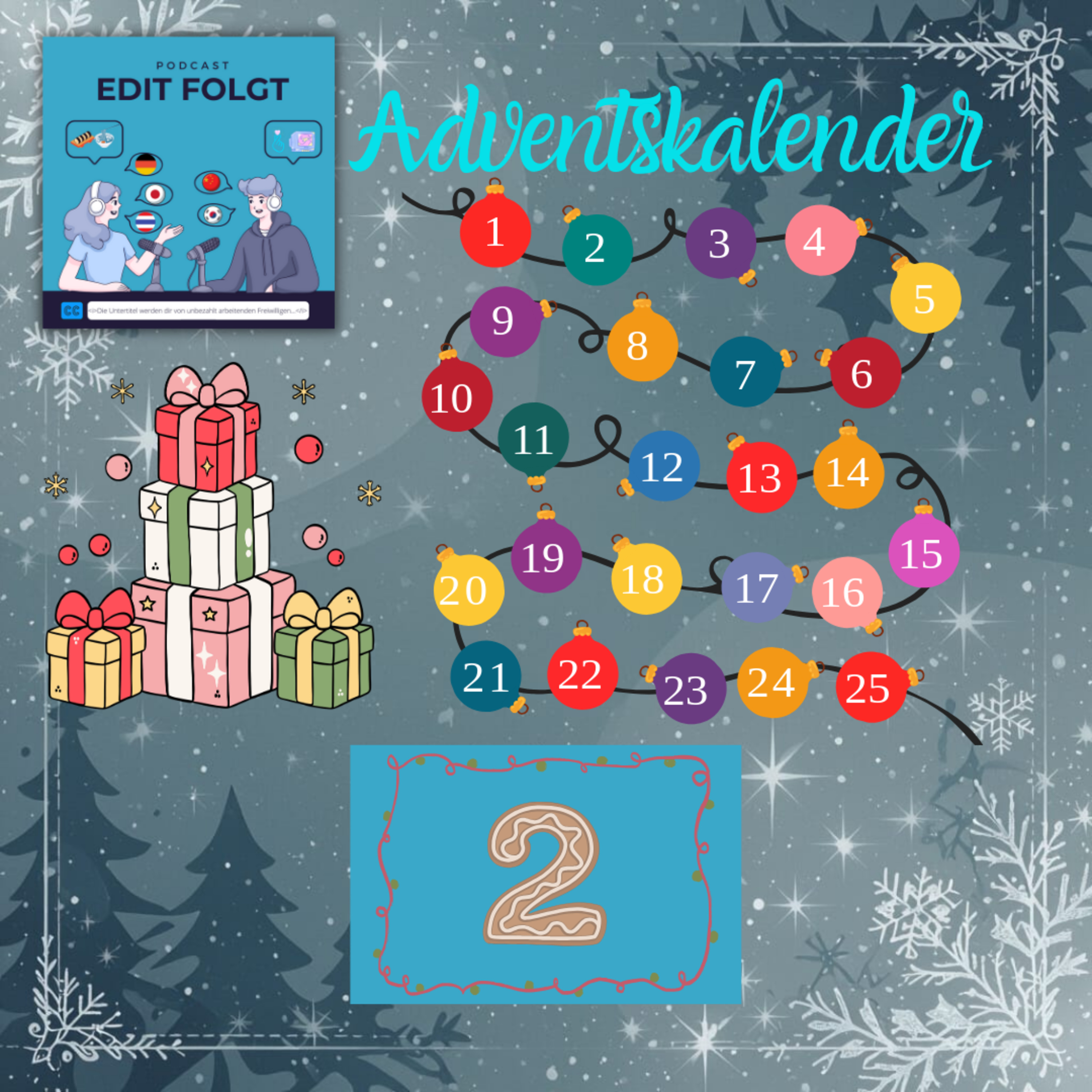 Edit Folgt Adventskalender 2025 - Tag 2
