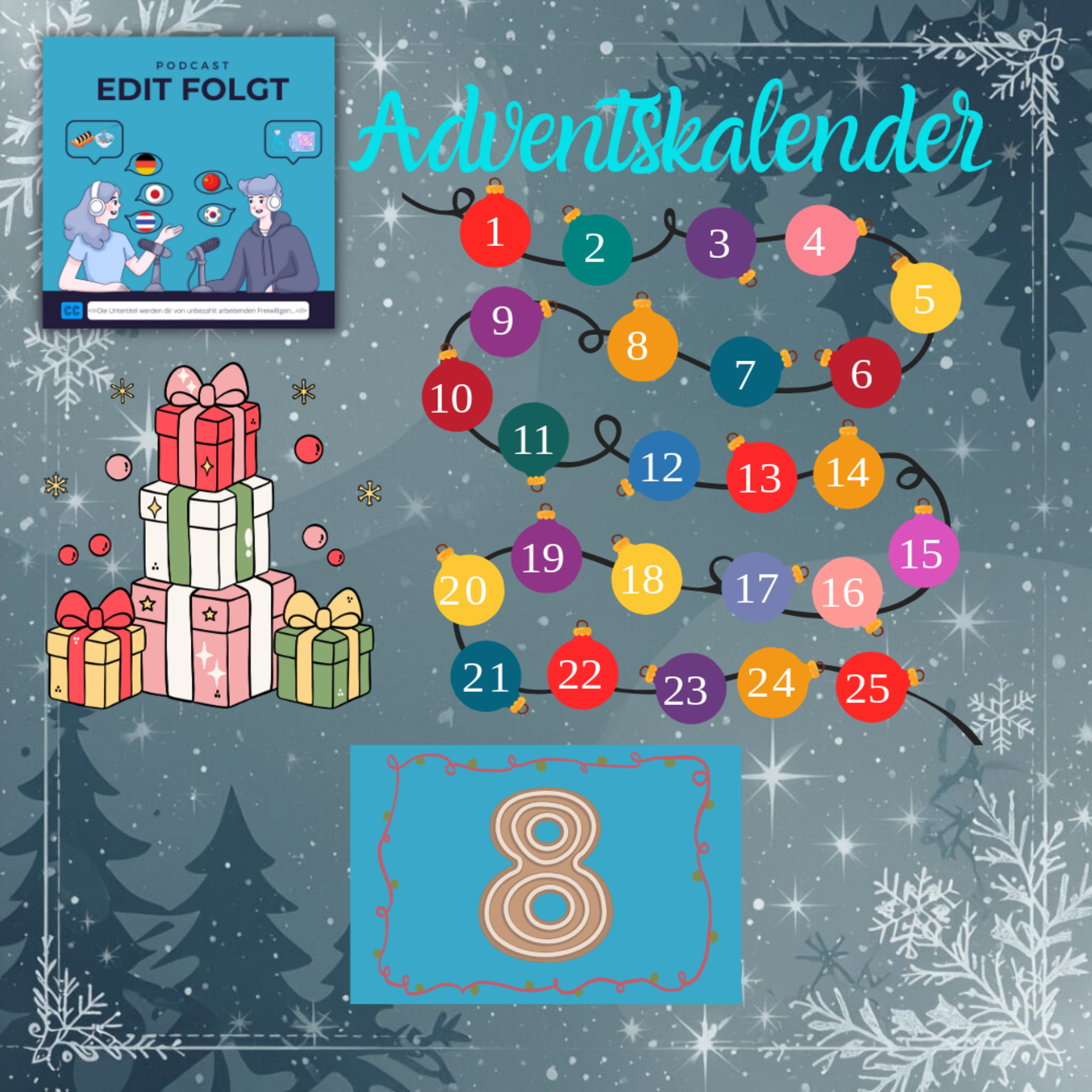 Edit Folgt Adventskalender 2025 - Tag 8