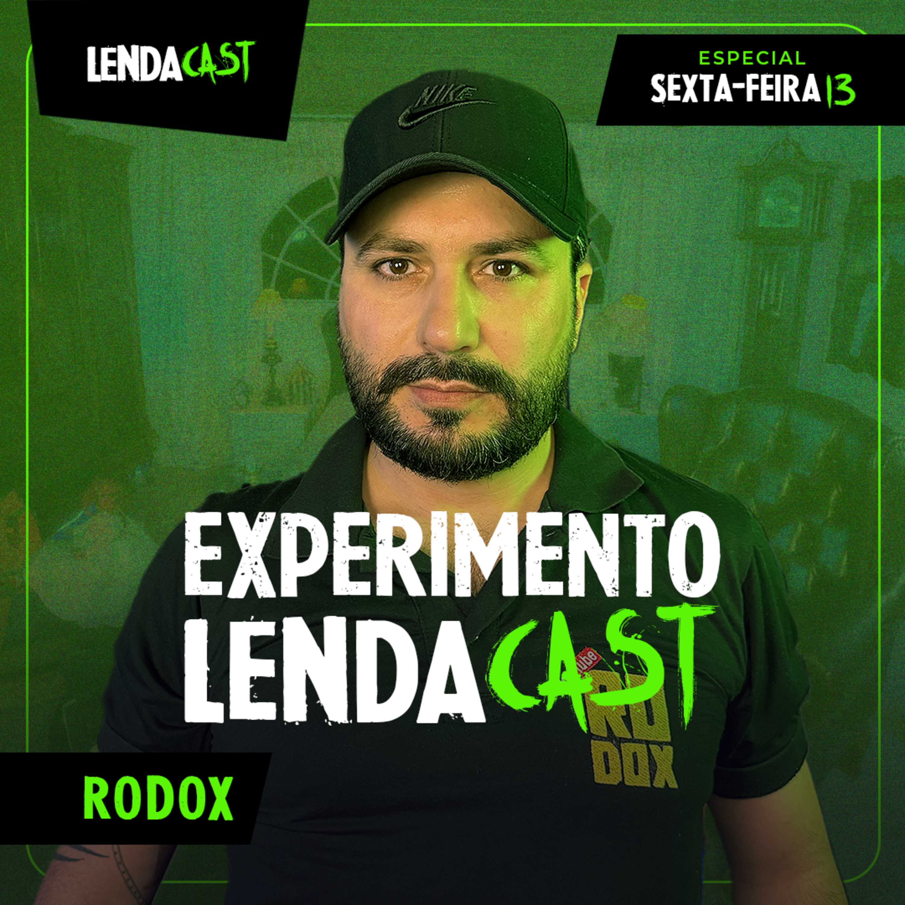 Caçando FANTASMAS em casa durante a SEXTA-FEIRA 13 com Rodox | Experimento LendaCast