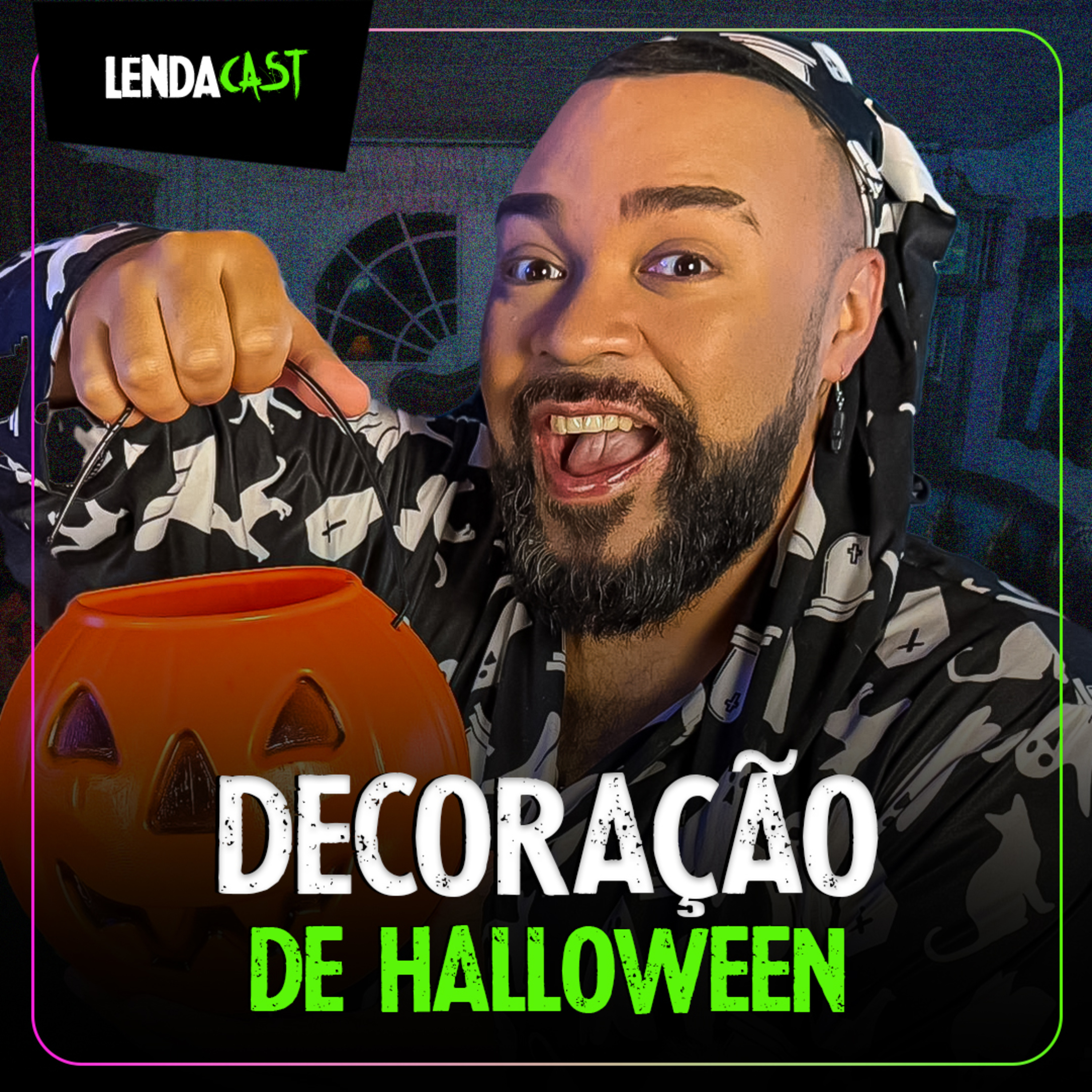 Decorando meu QUARTO para o HALLOWEEN | LendaCast Solo #25
