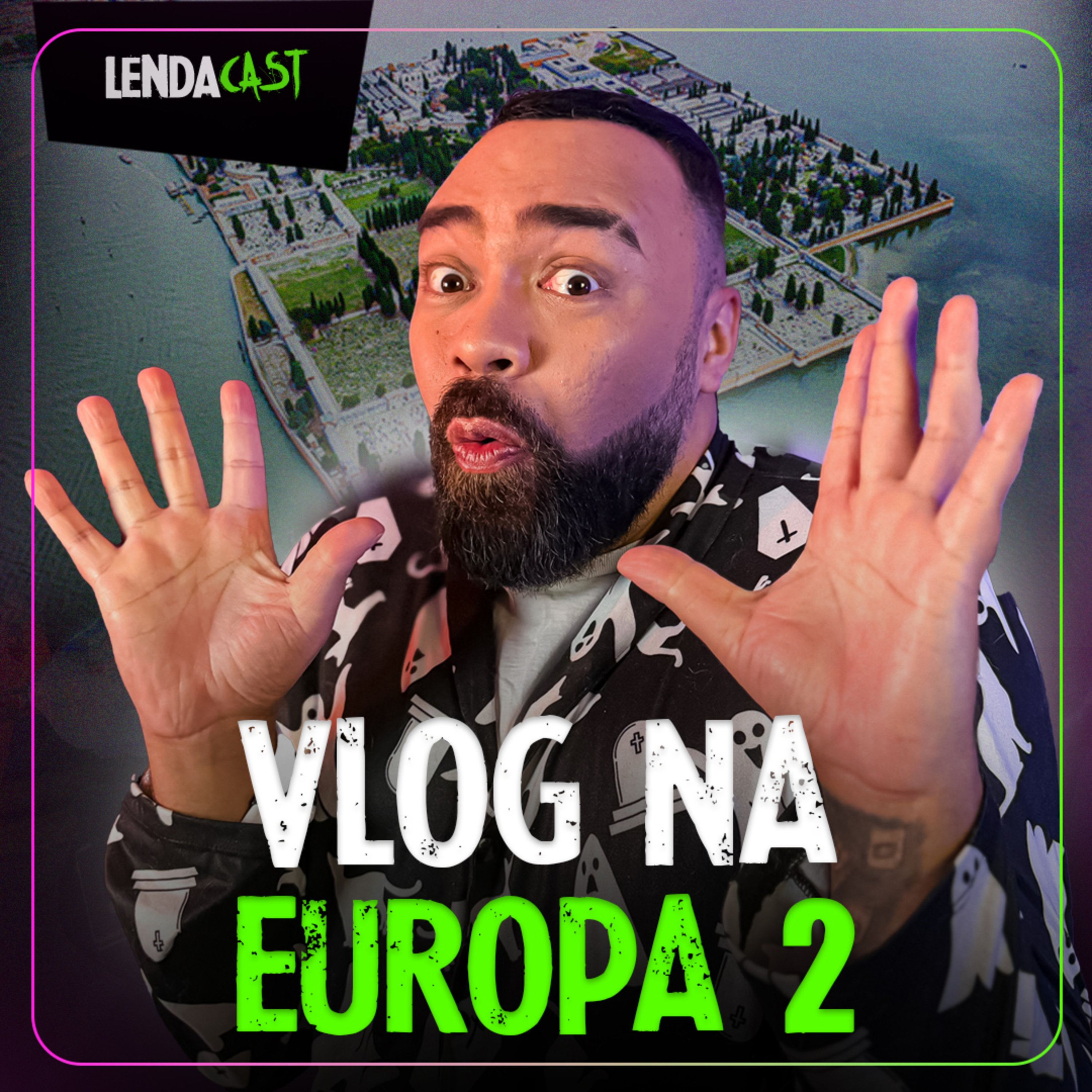 VISITEI O CEMITÉRIO DOS FAMOSOS EM PARIS - Vlog na Europa Parte 2 | LendaCast Solo #58