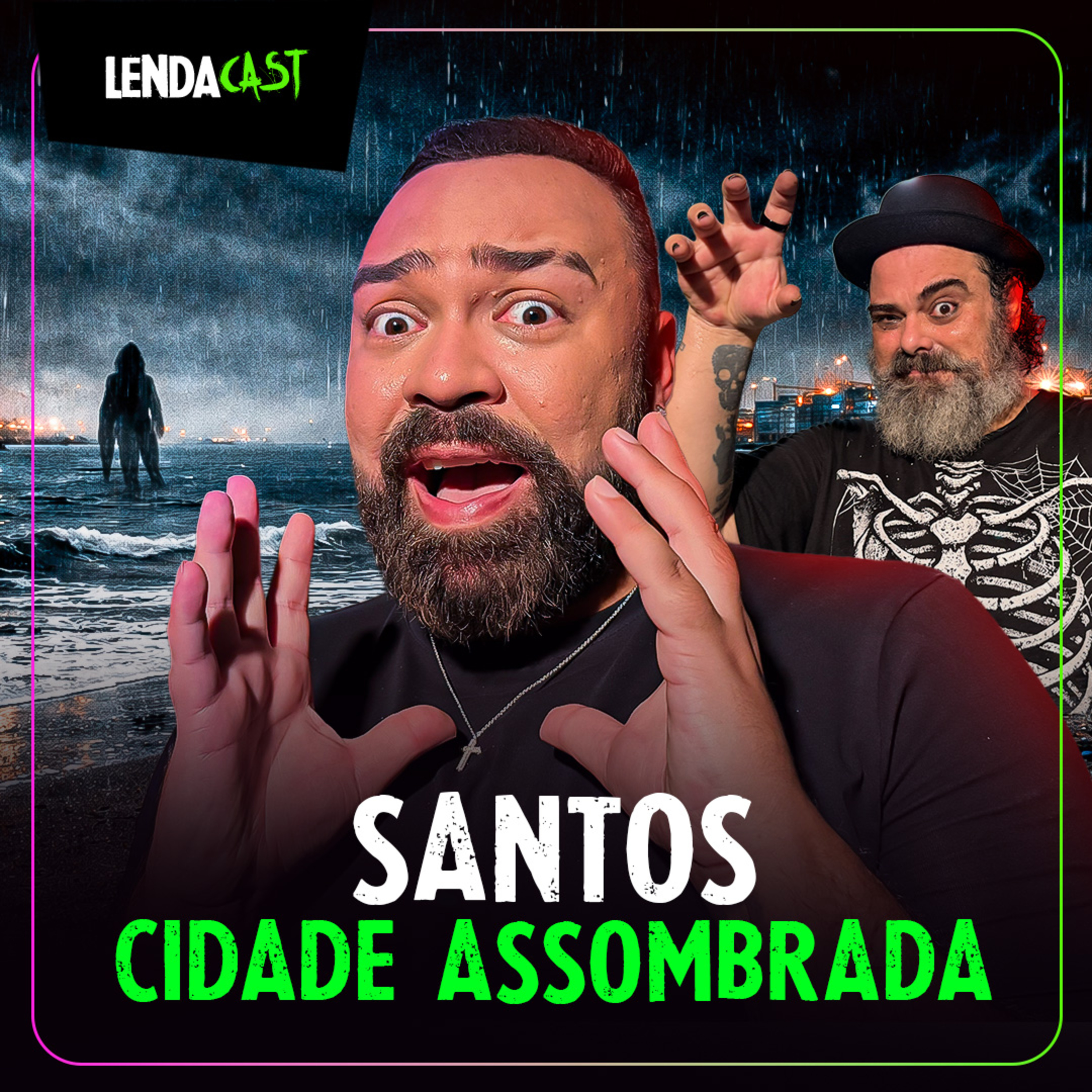 ENTREI NO LUGAR MAIS ASSUSTADOR DA CIDADE DE SANTOS