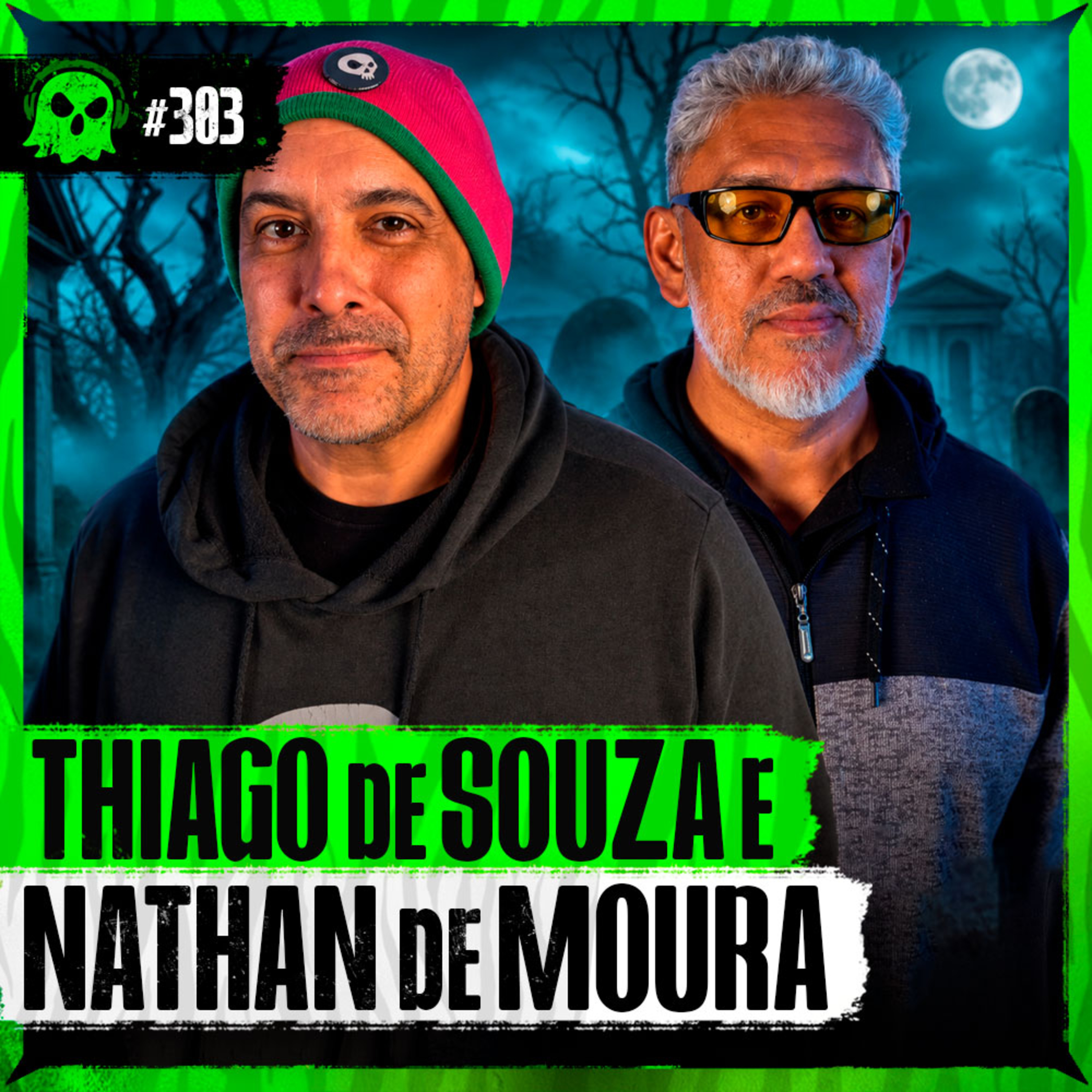 UMA CONVERSA ASSUSTADORA SOBRE CEMITÉRIOS com Thiago de Souza e Nathan de Moura | LendaCast #303 episode artwork